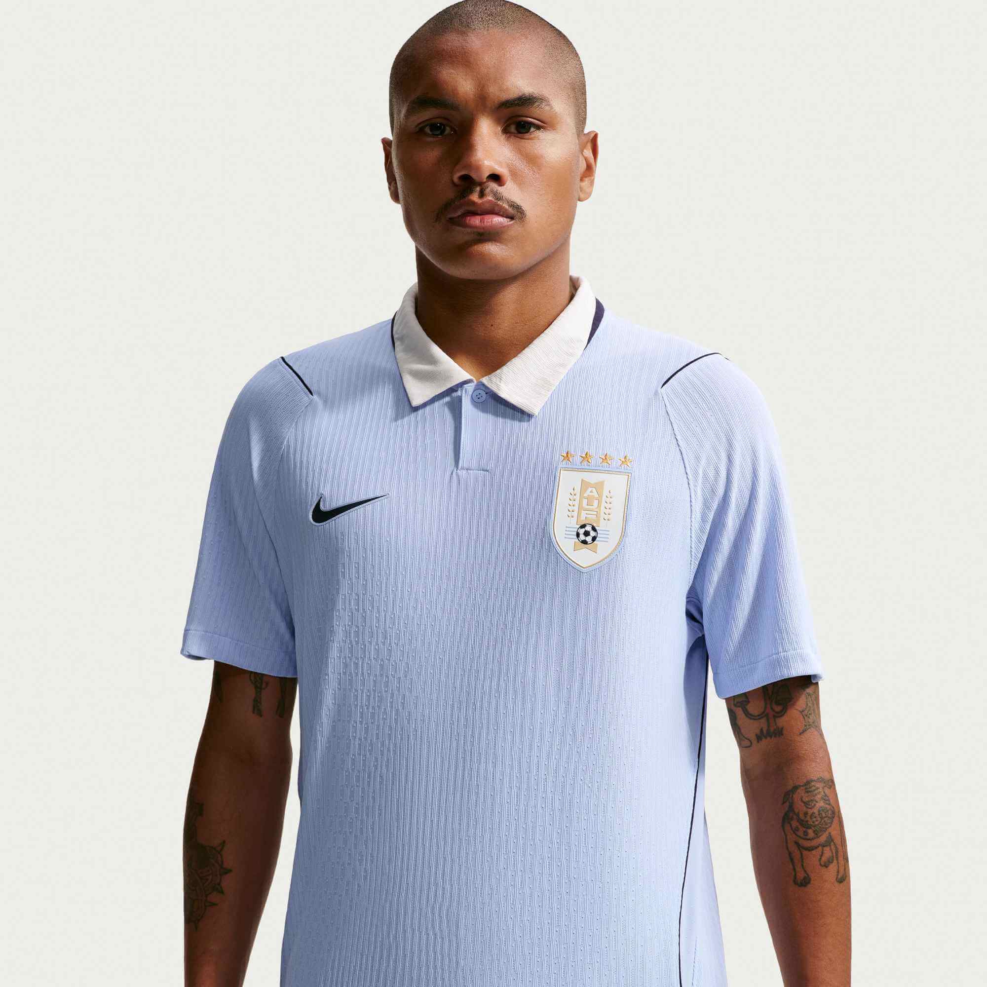 Nike 2026 Uruguay Men's Authentic Home Soccer Jersey 4