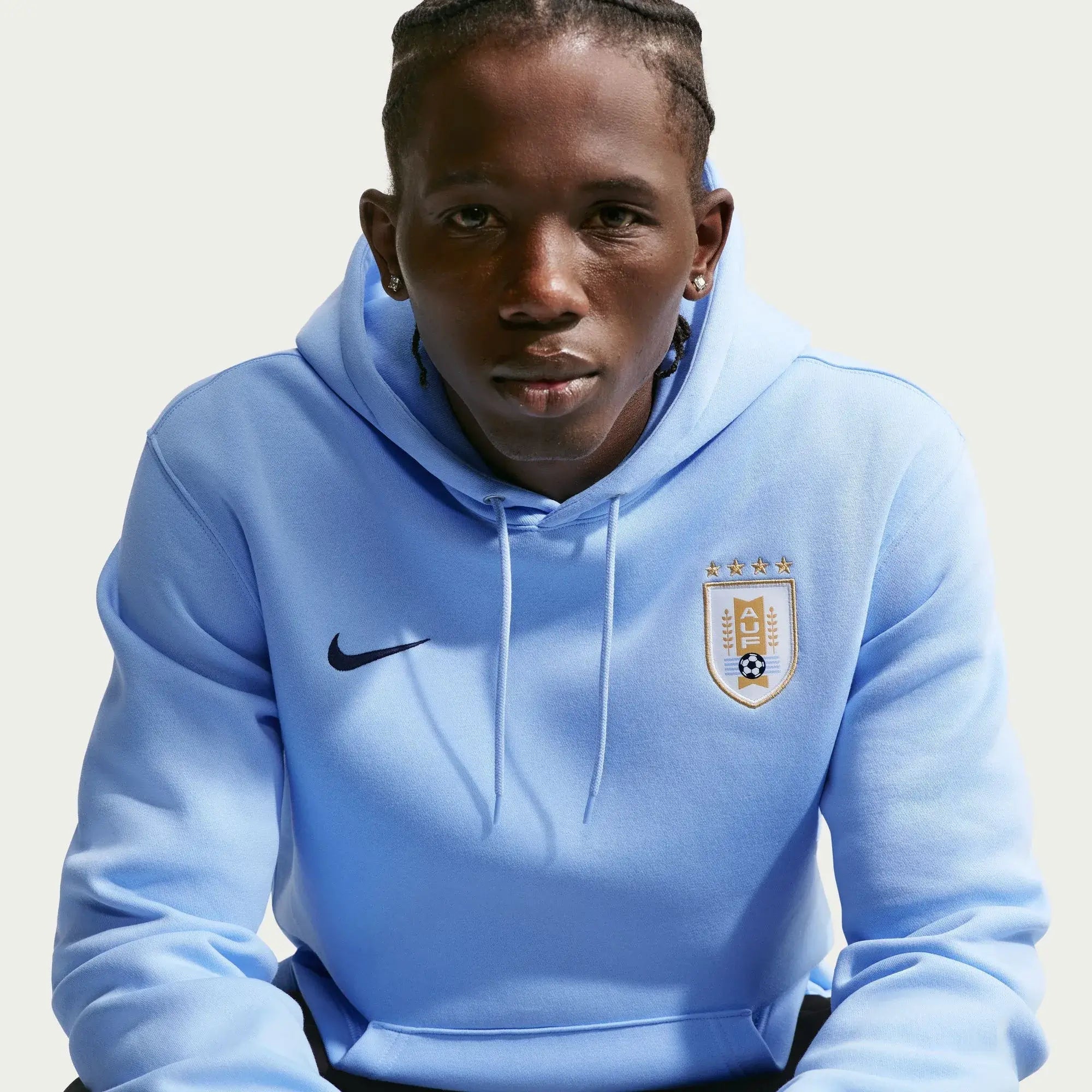 Nike 2026 Uruguay Men's Club Pullover Hoodie 4