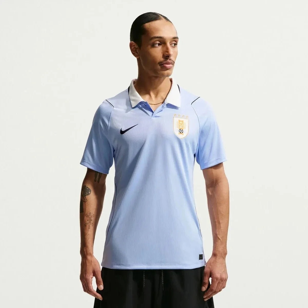 Nike 2026 Uruguay Men's Stadium Home Soccer Jersey 3
