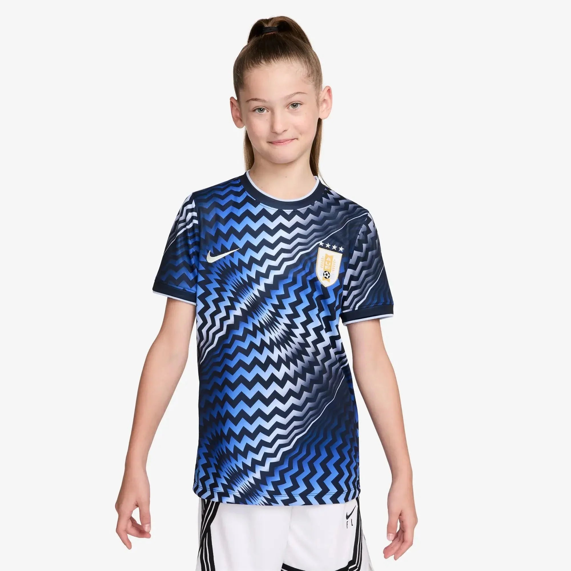 Nike 2026 Uruguay Youth Pre-Match Soccer Jersey 1