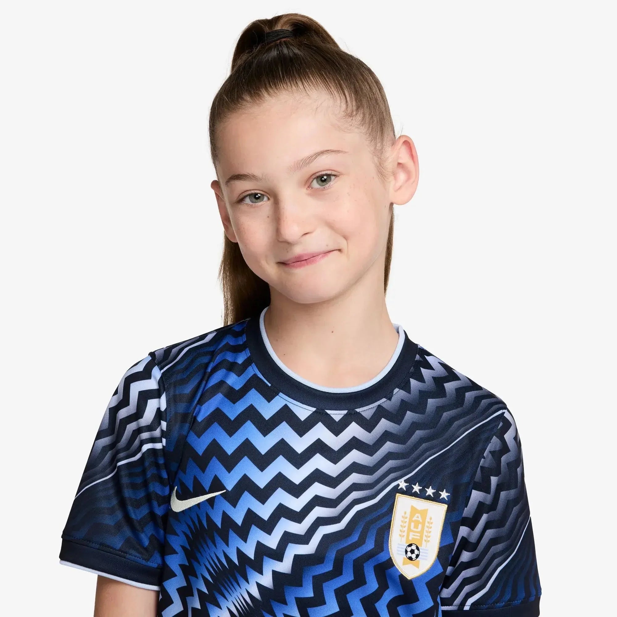 Nike 2026 Uruguay Youth Pre-Match Soccer Jersey 3