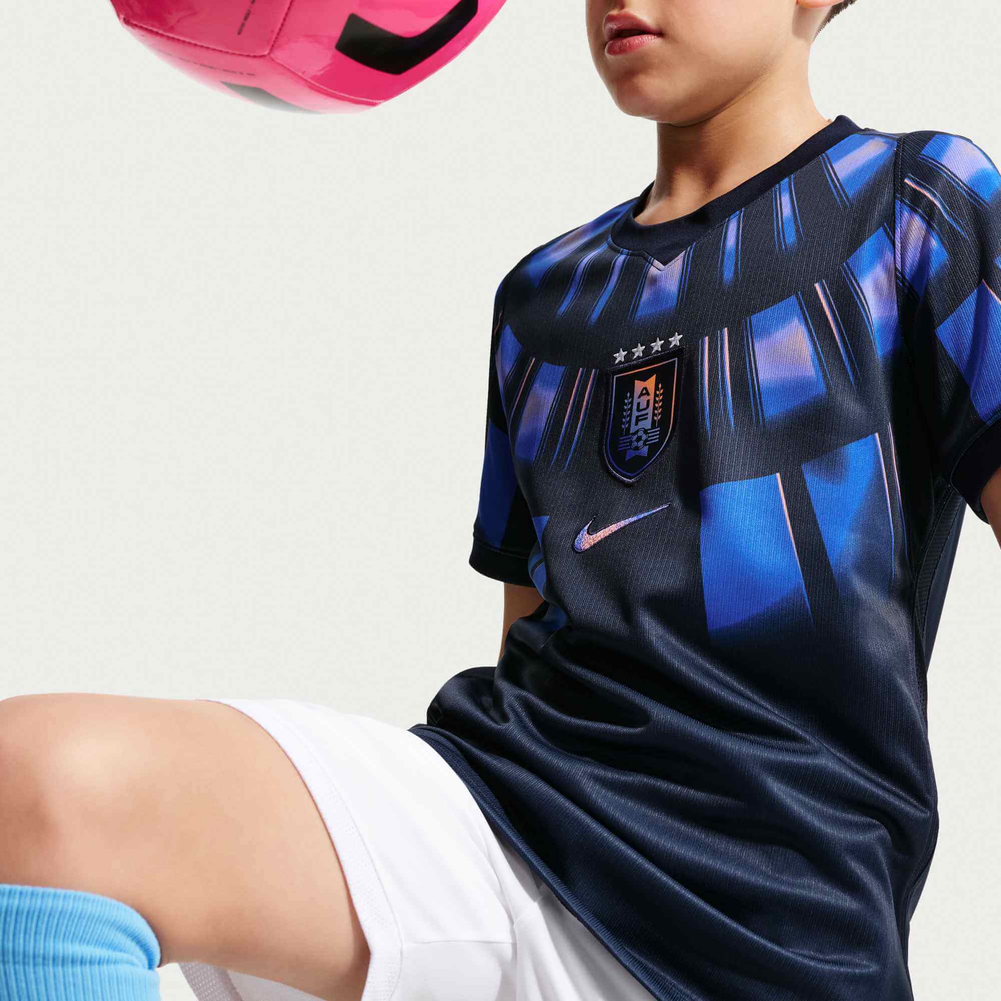 Nike 2026 Uruguay Youth Stadium Away Soccer Jersey 6