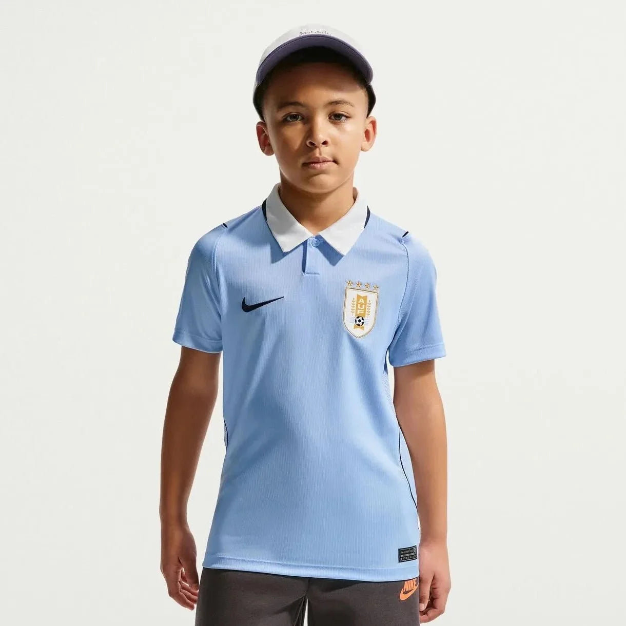 Nike 2026 Uruguay Youth Stadium Home Soccer Jersey 1