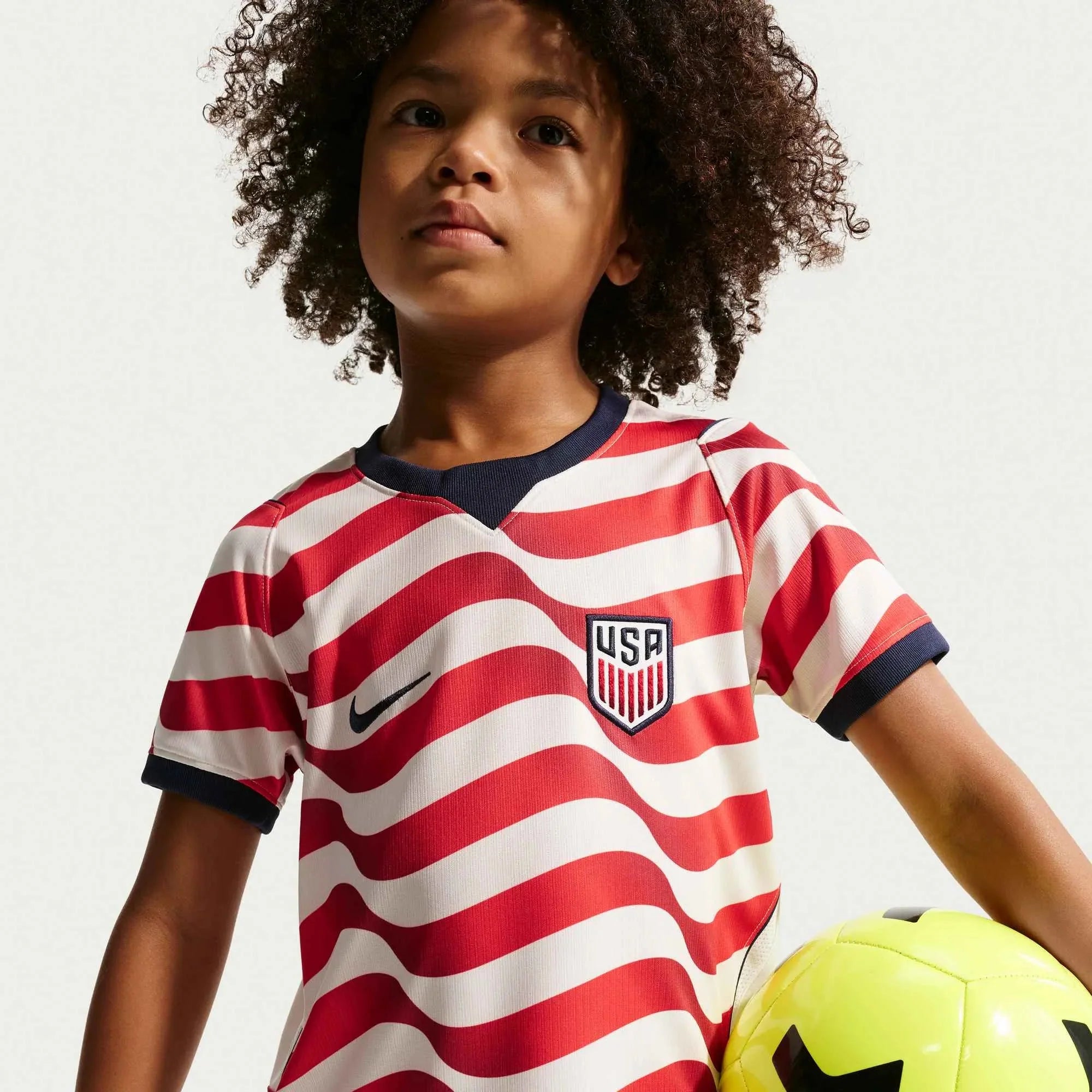 Nike 2026 USMNT Little Kid's Stadium Home Kit 4