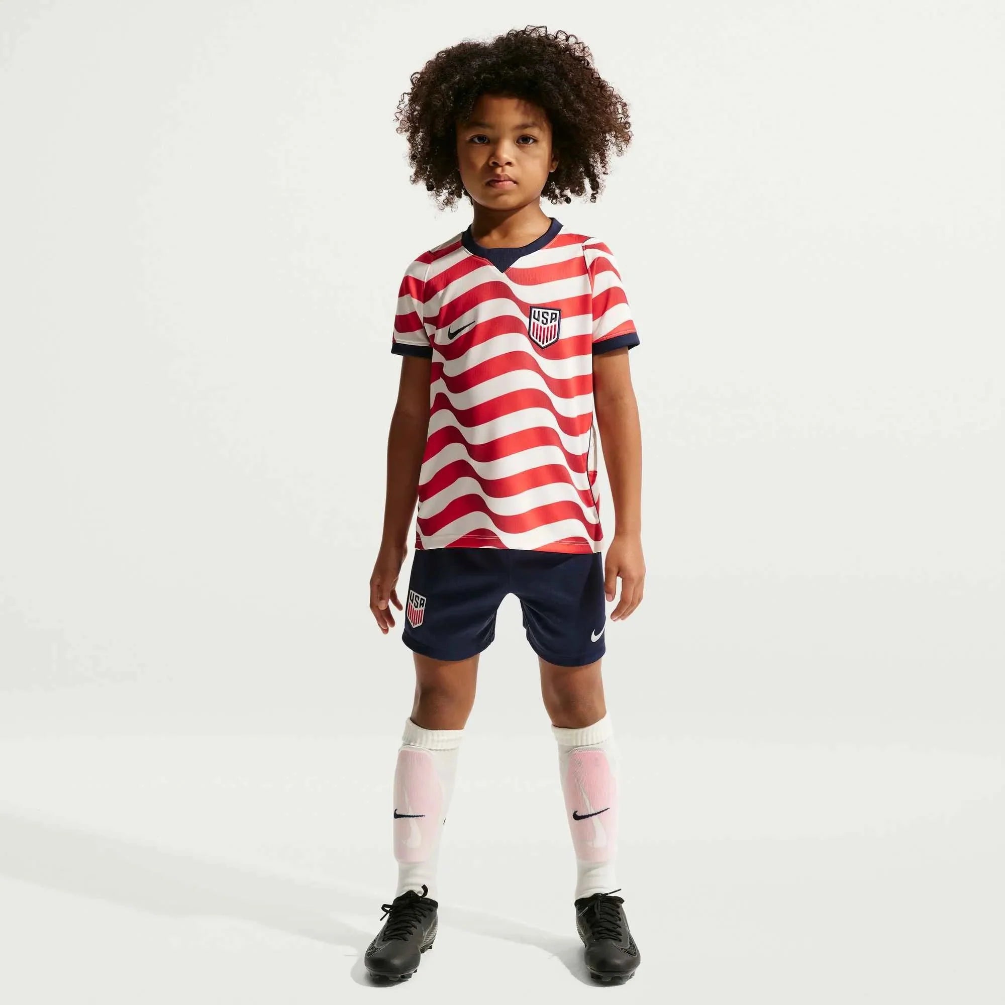 Nike 2026 USMNT Little Kid's Stadium Home Kit 1