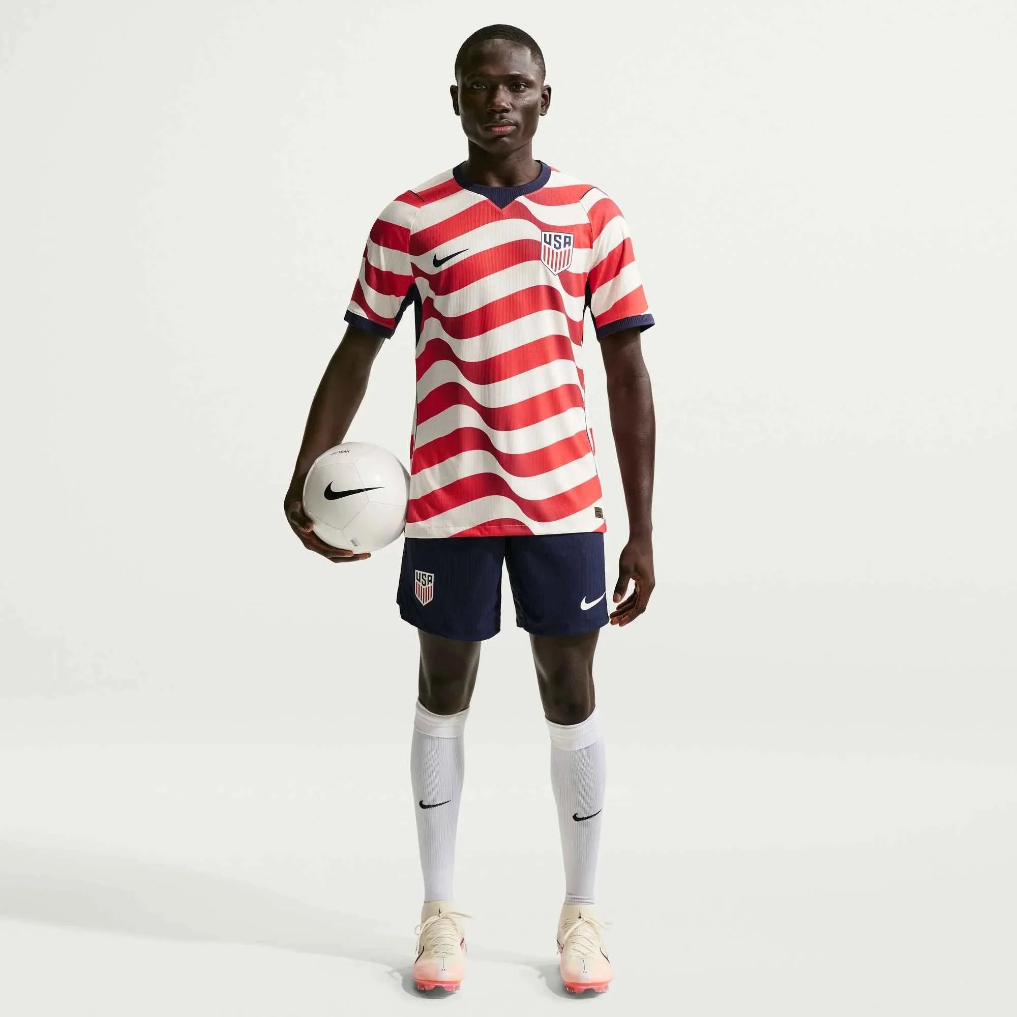 Nike 2026 USMNT Men's Authentic Home Soccer Jersey 3