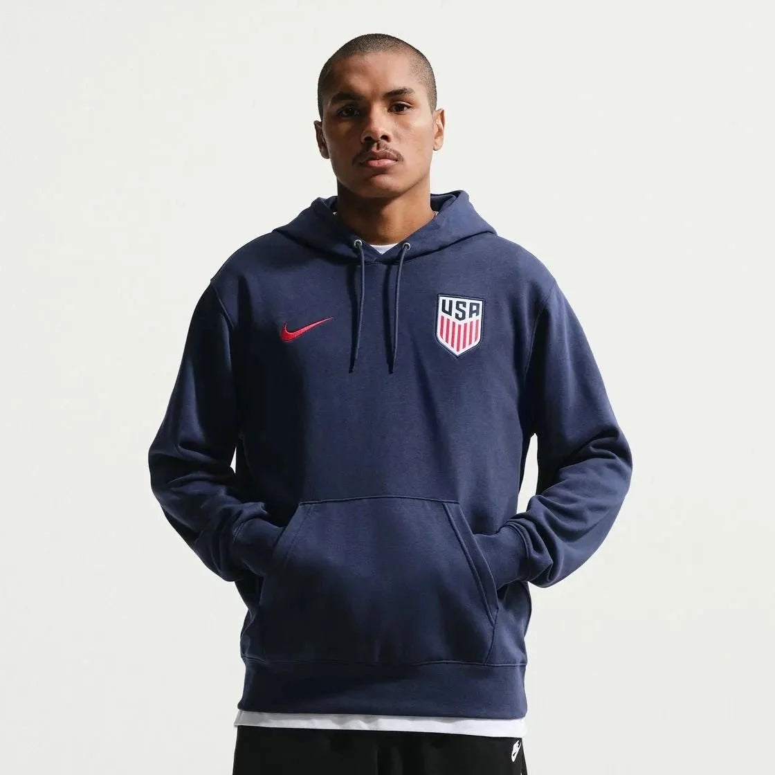 Nike 2026 USMNT Men's Club Fleece Pullover Hoodie 1