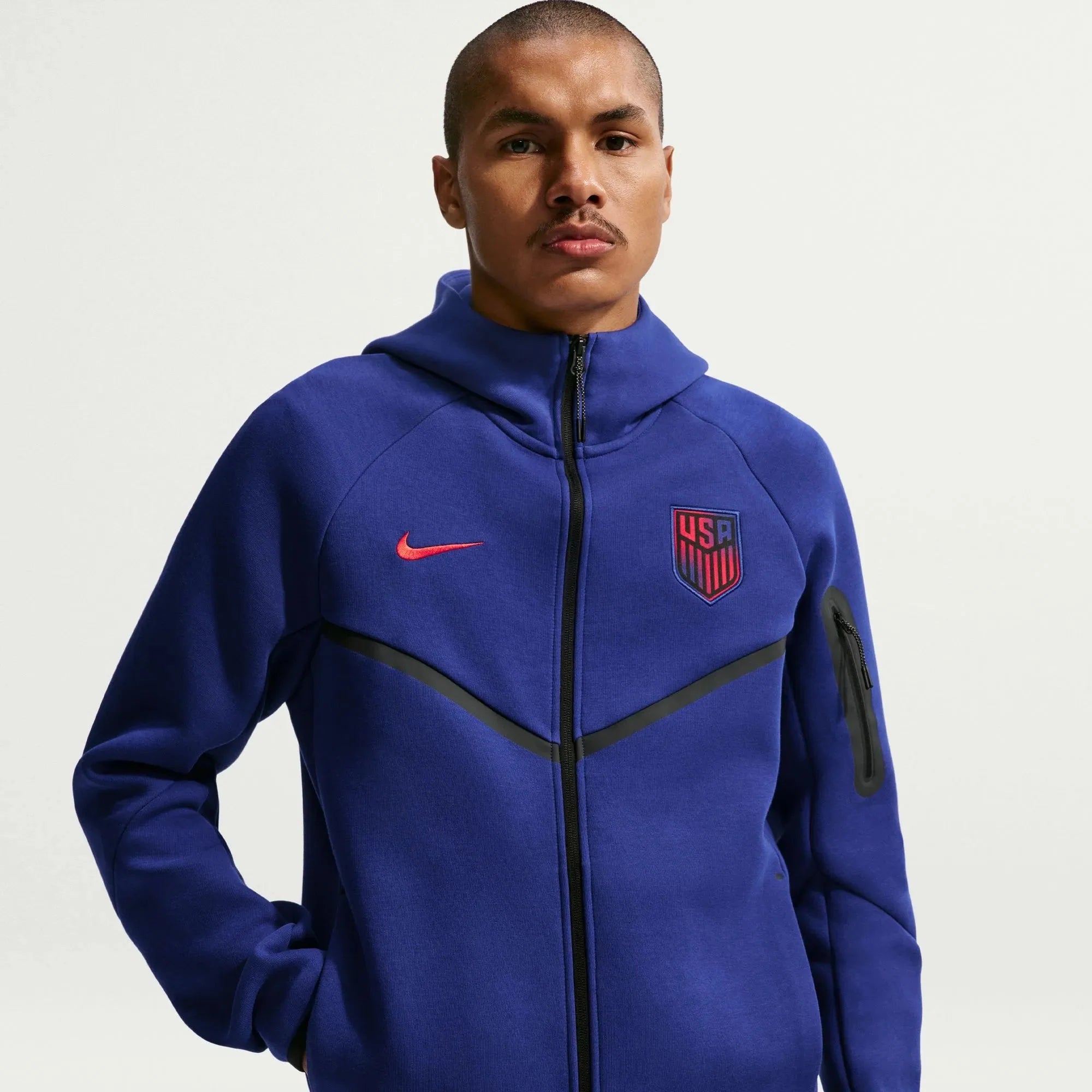 Nike 2026 USMNT Men's Full-Zip Tech Fleece Hoodie 3
