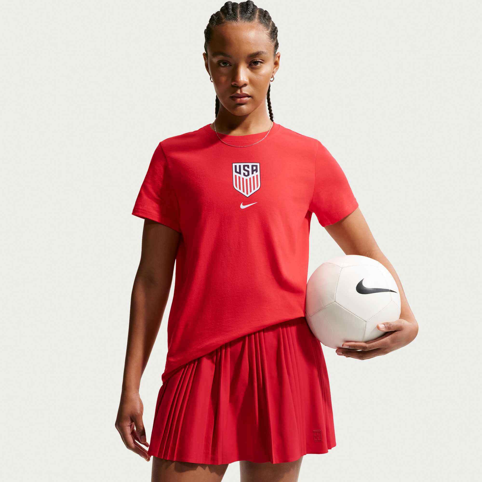 Nike 2026 USMNT Women's Crest Tee 3