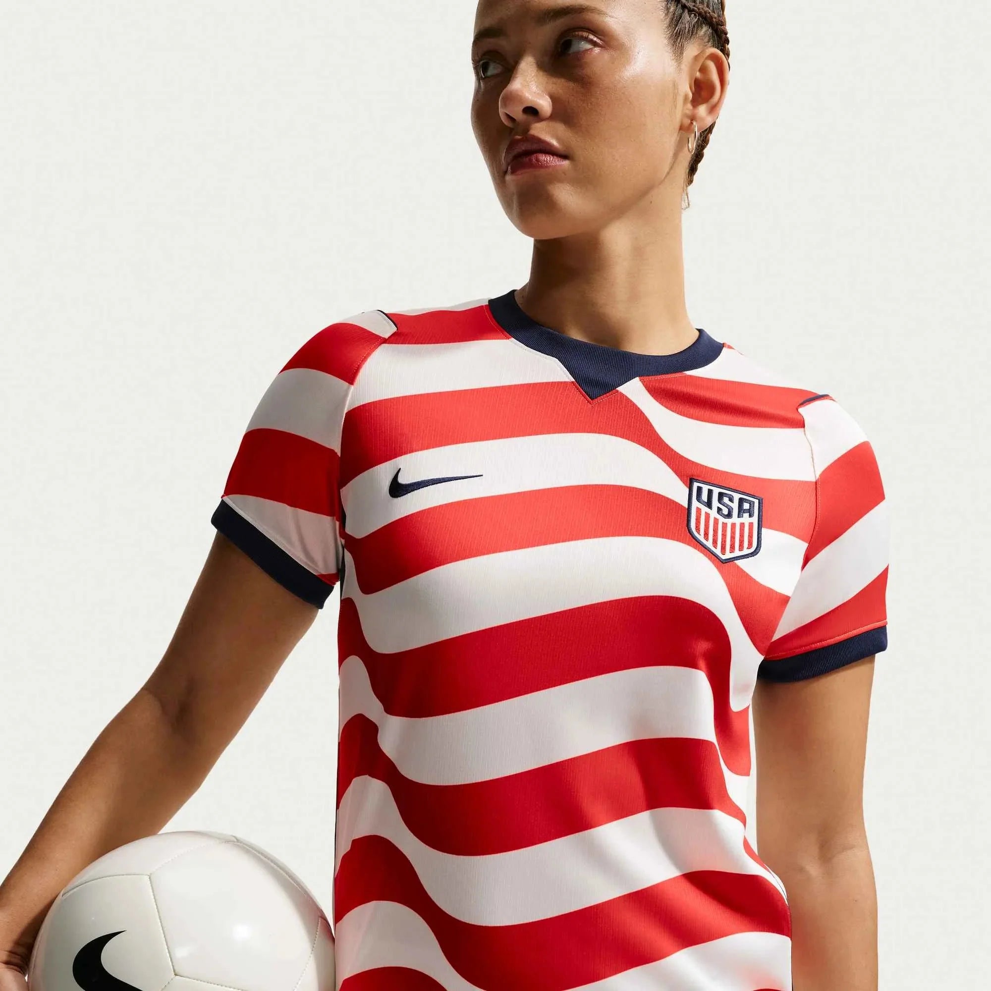 Nike 2026 USMNT Women's Stadium Home Soccer Jersey 4