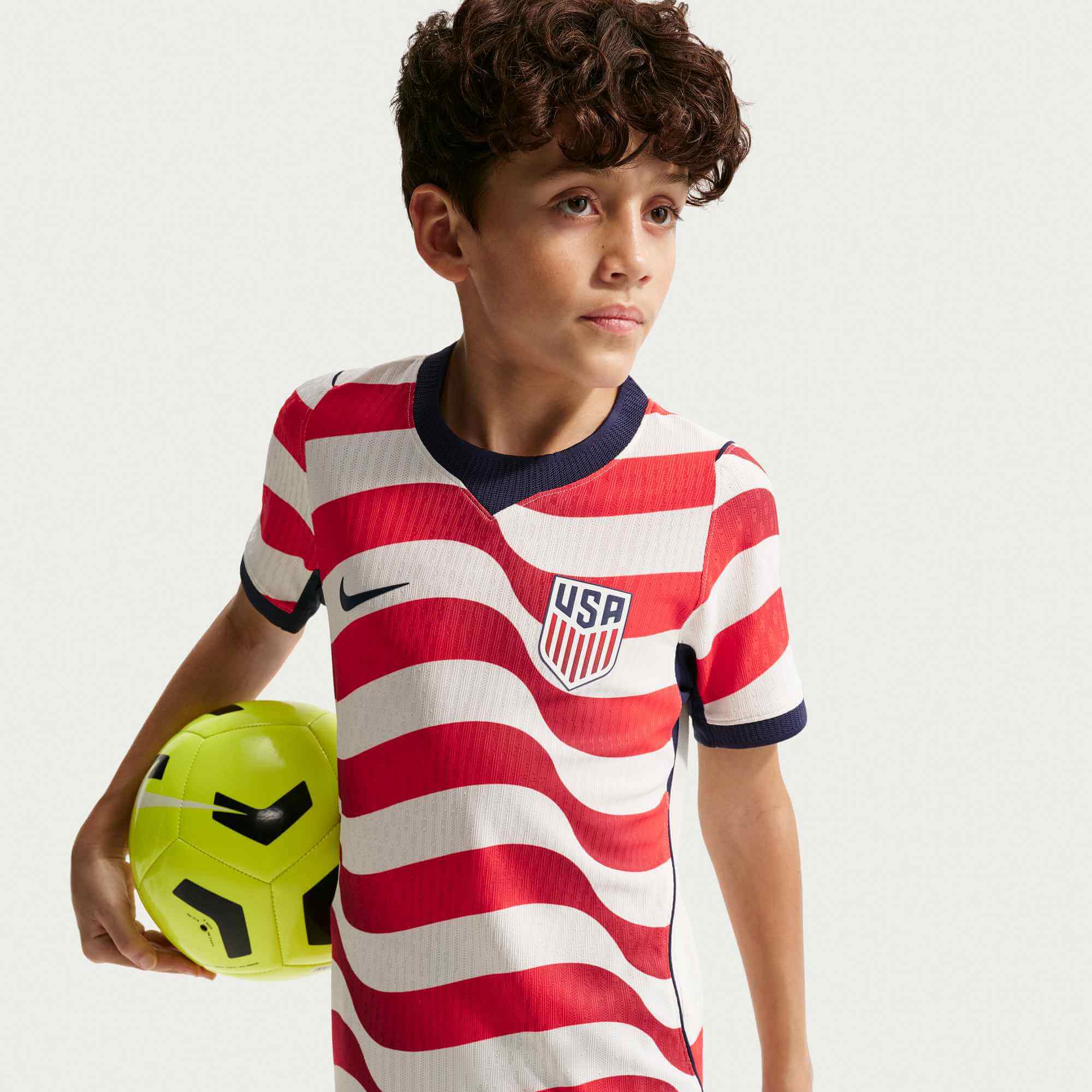 Nike 2026 USMNT Youth Authentic Home Soccer Jersey 3