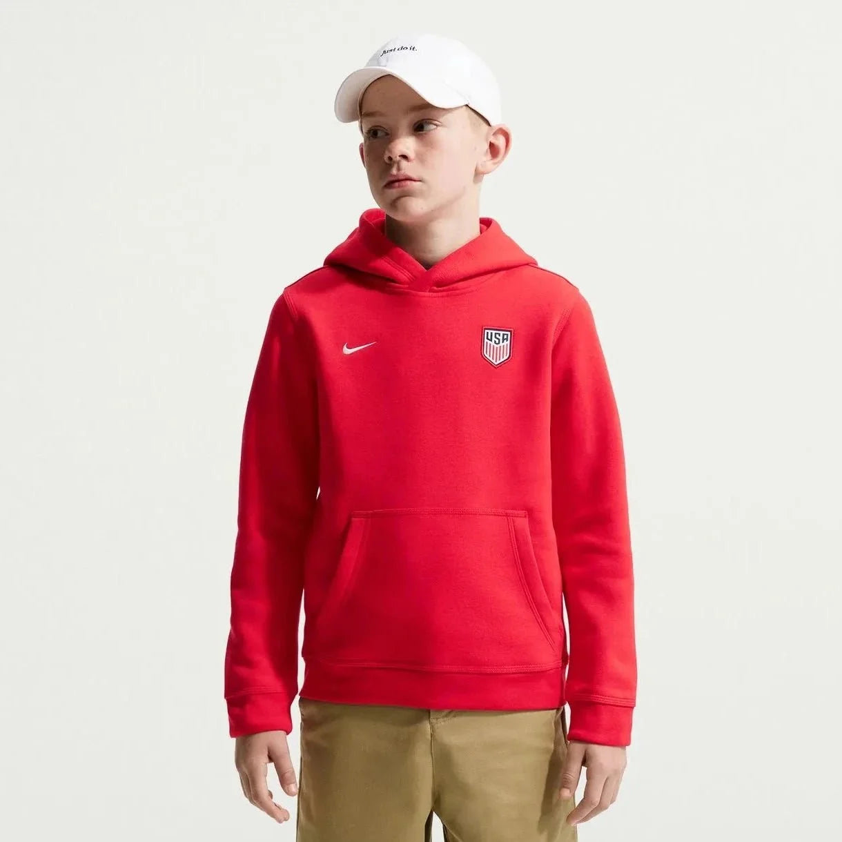 Nike 2026 USMNT Youth Club Pullover Hoodie 1