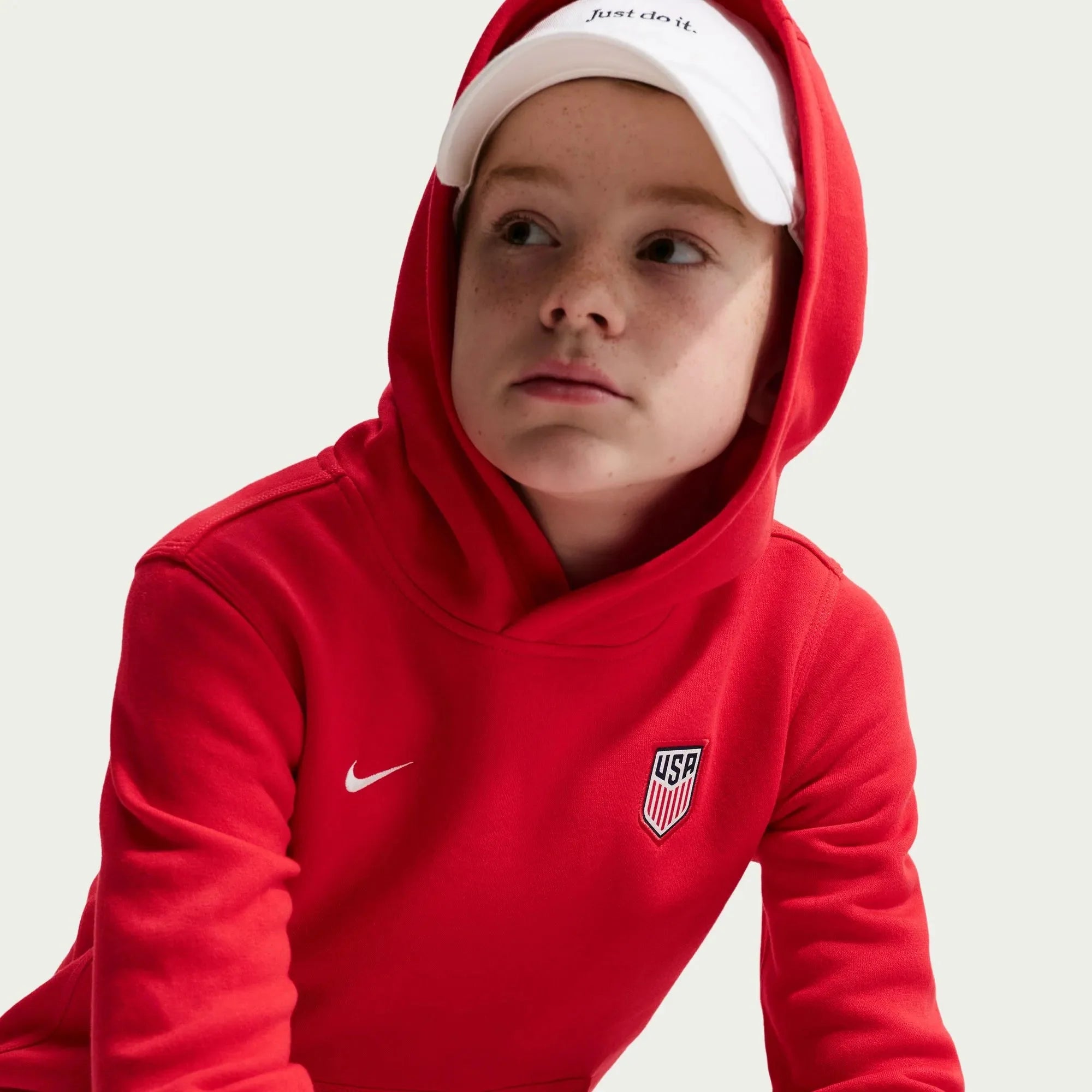 Nike 2026 USMNT Youth Club Pullover Hoodie 5