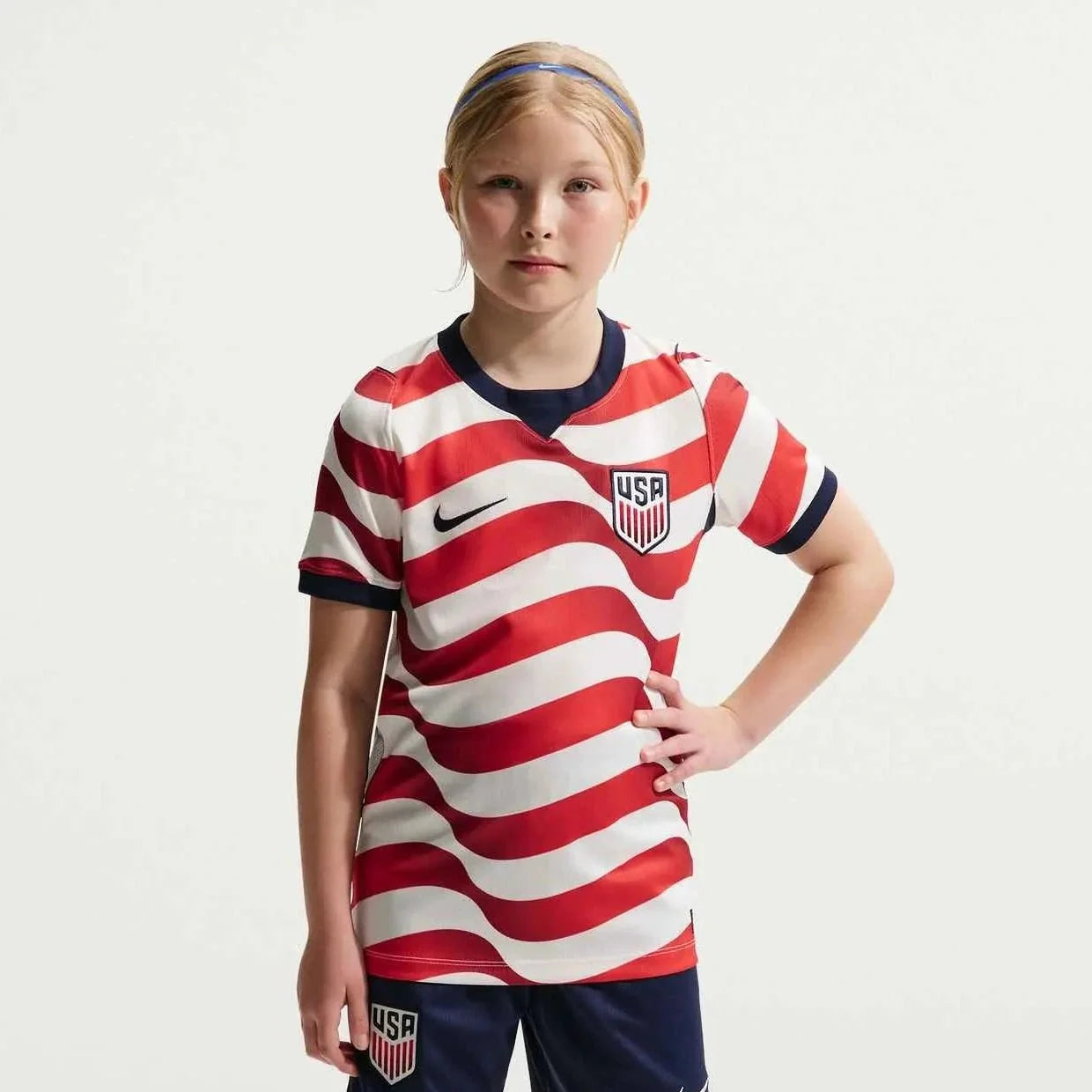 Nike 2026 USMNT Youth Stadium Home Soccer Jersey 3