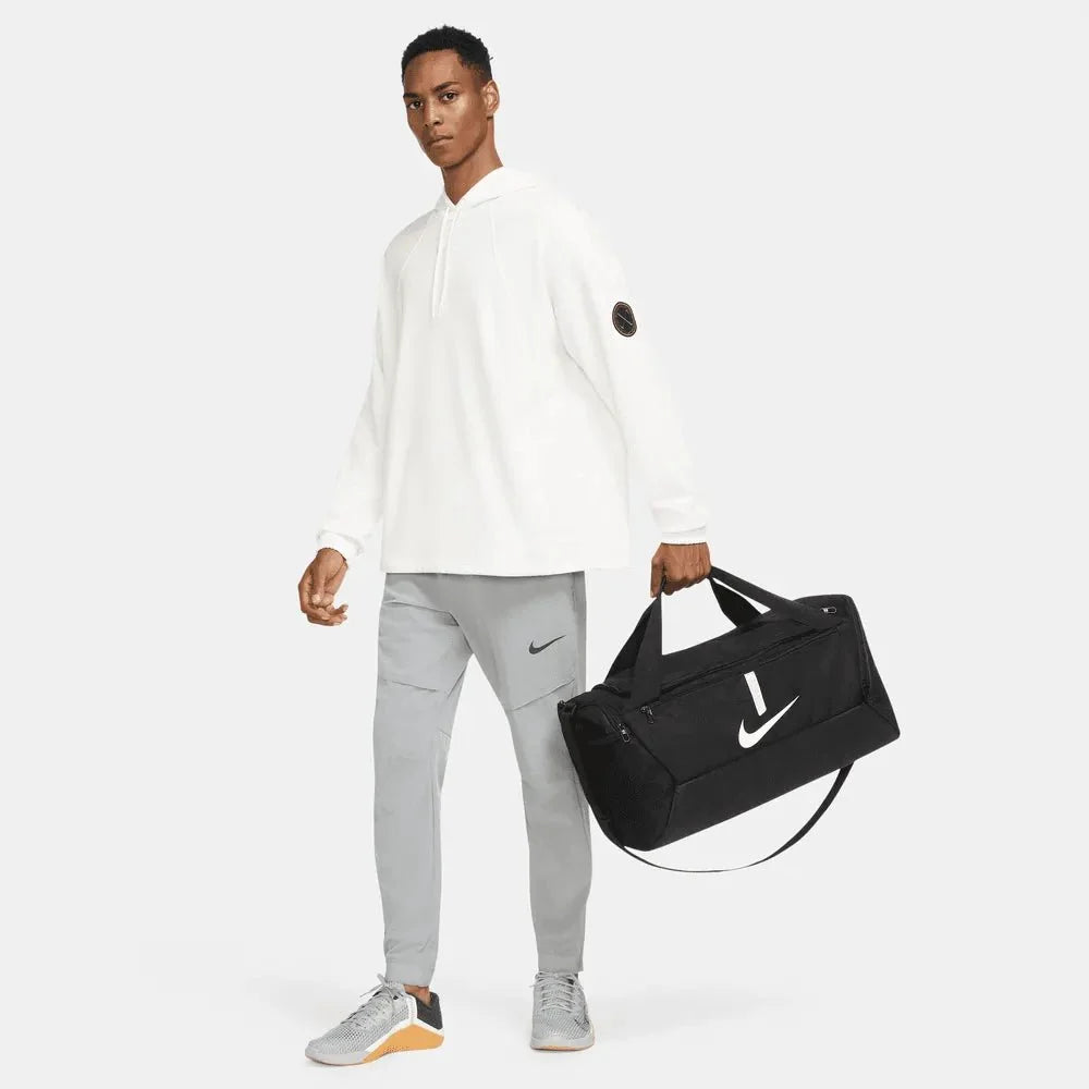 Nike Academy Team Small Duffel  Bag - Black-White 10