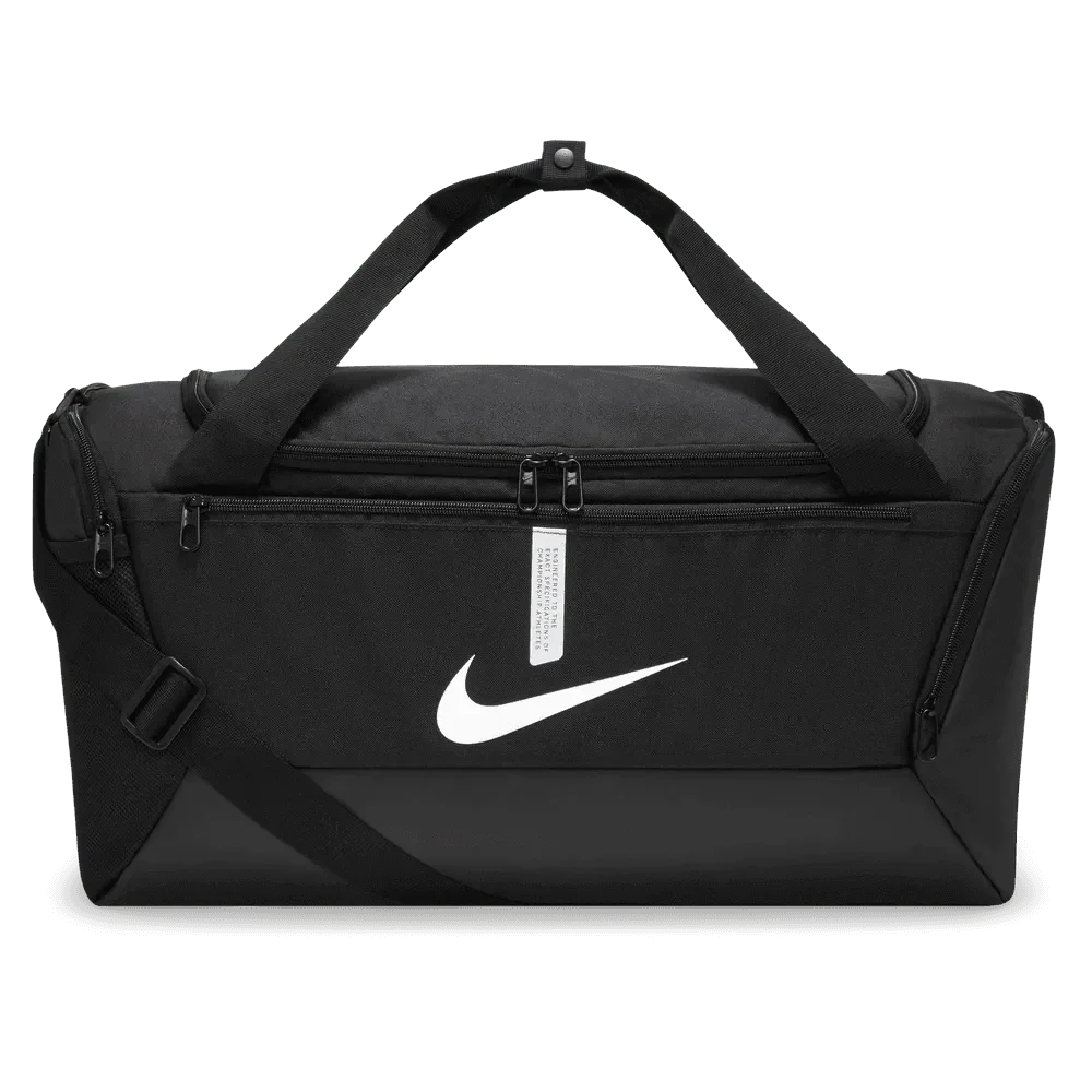 Nike Academy Team Small Duffel  Bag - Black-White 1