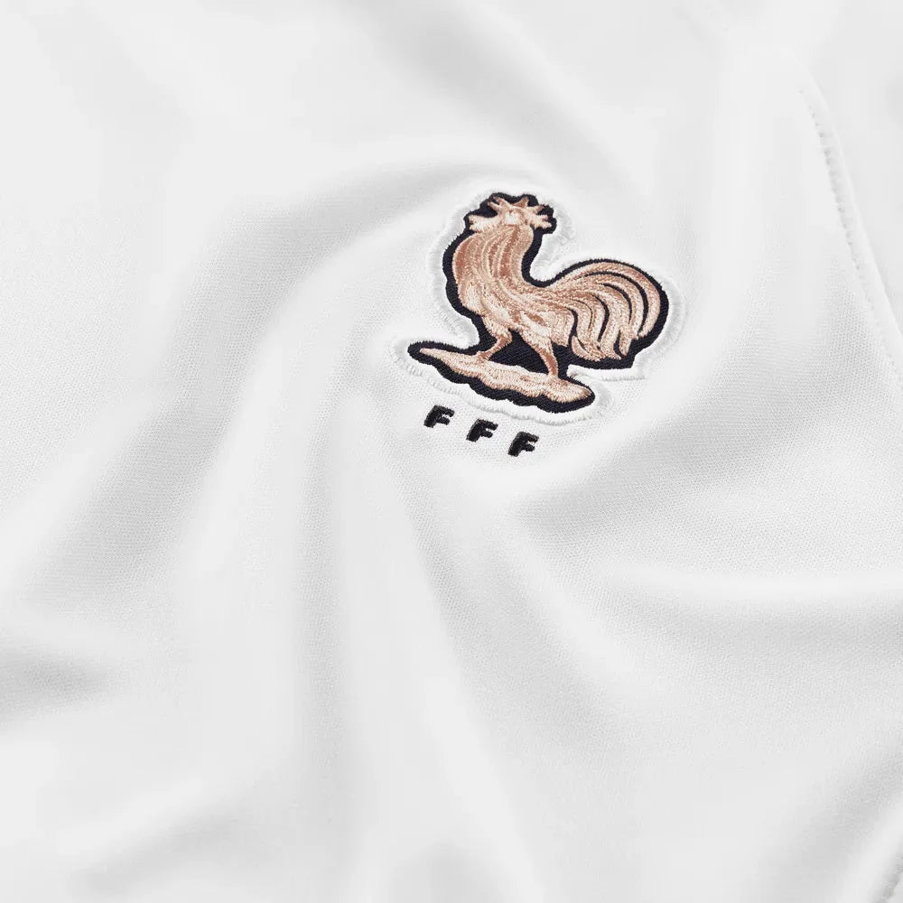 Nike France Women's EC22 Away Jersey - White-Pink Glaze 9