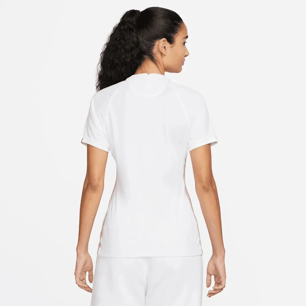 Nike France Women's EC22 Away Jersey - White-Pink Glaze 4