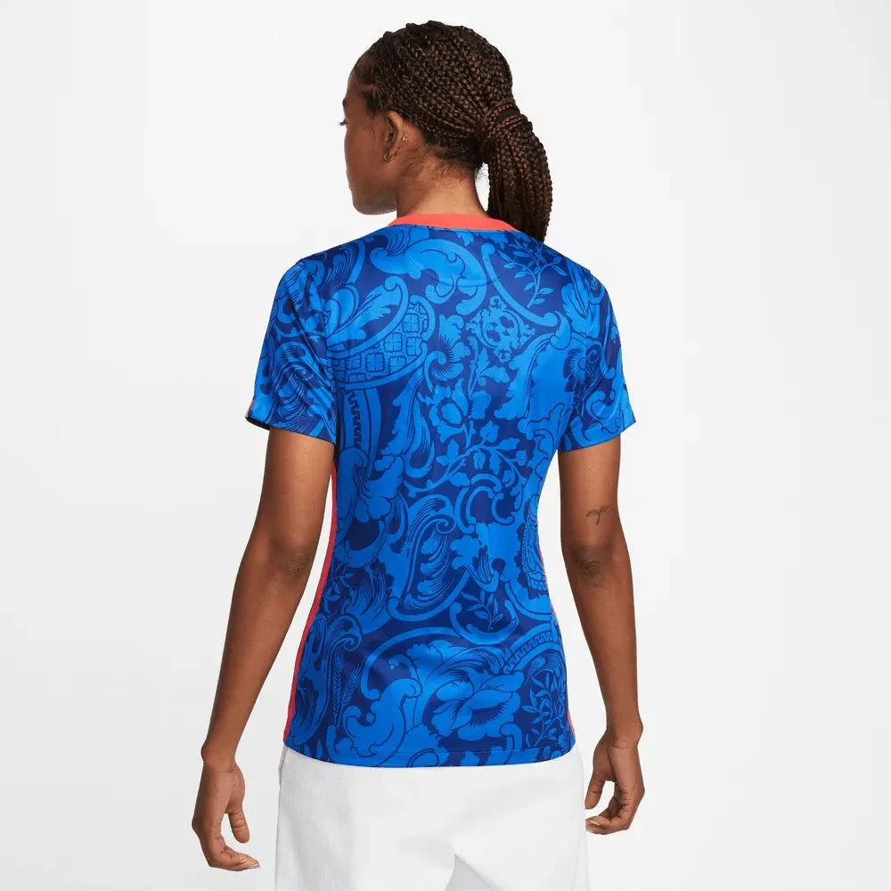 Nike France Women's EC22 Home Jersey - Hyper Cobalt-Siren Red 4