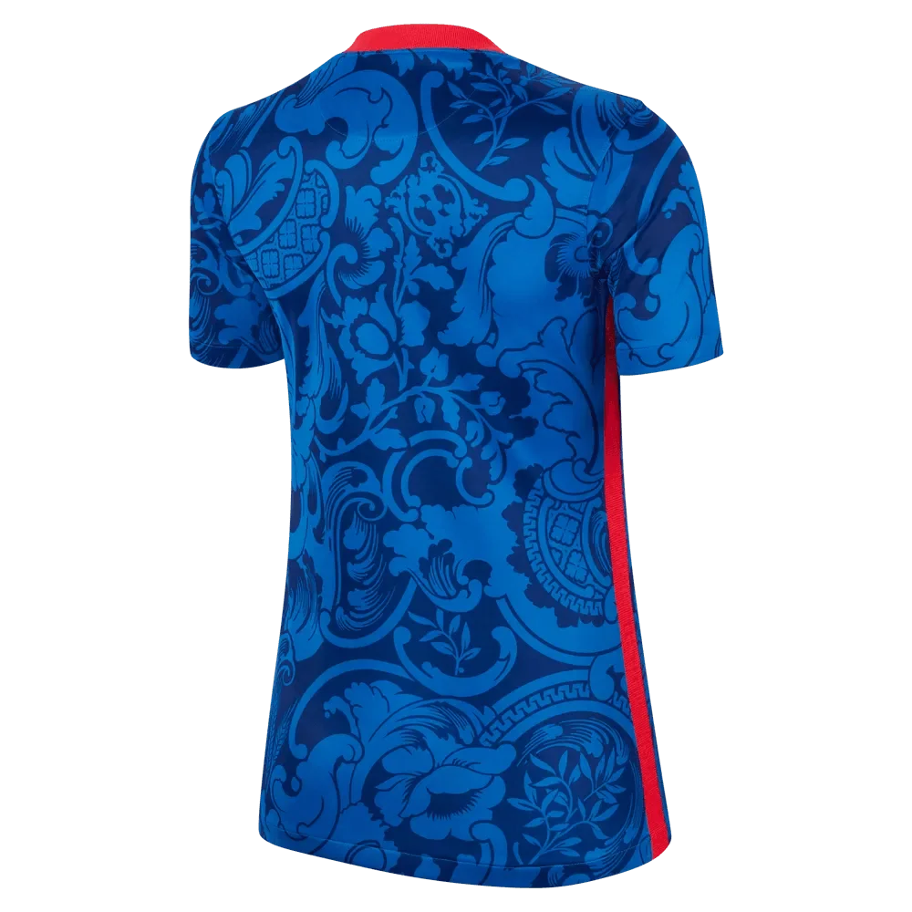 Nike France Women's EC22 Home Jersey - Hyper Cobalt-Siren Red 2