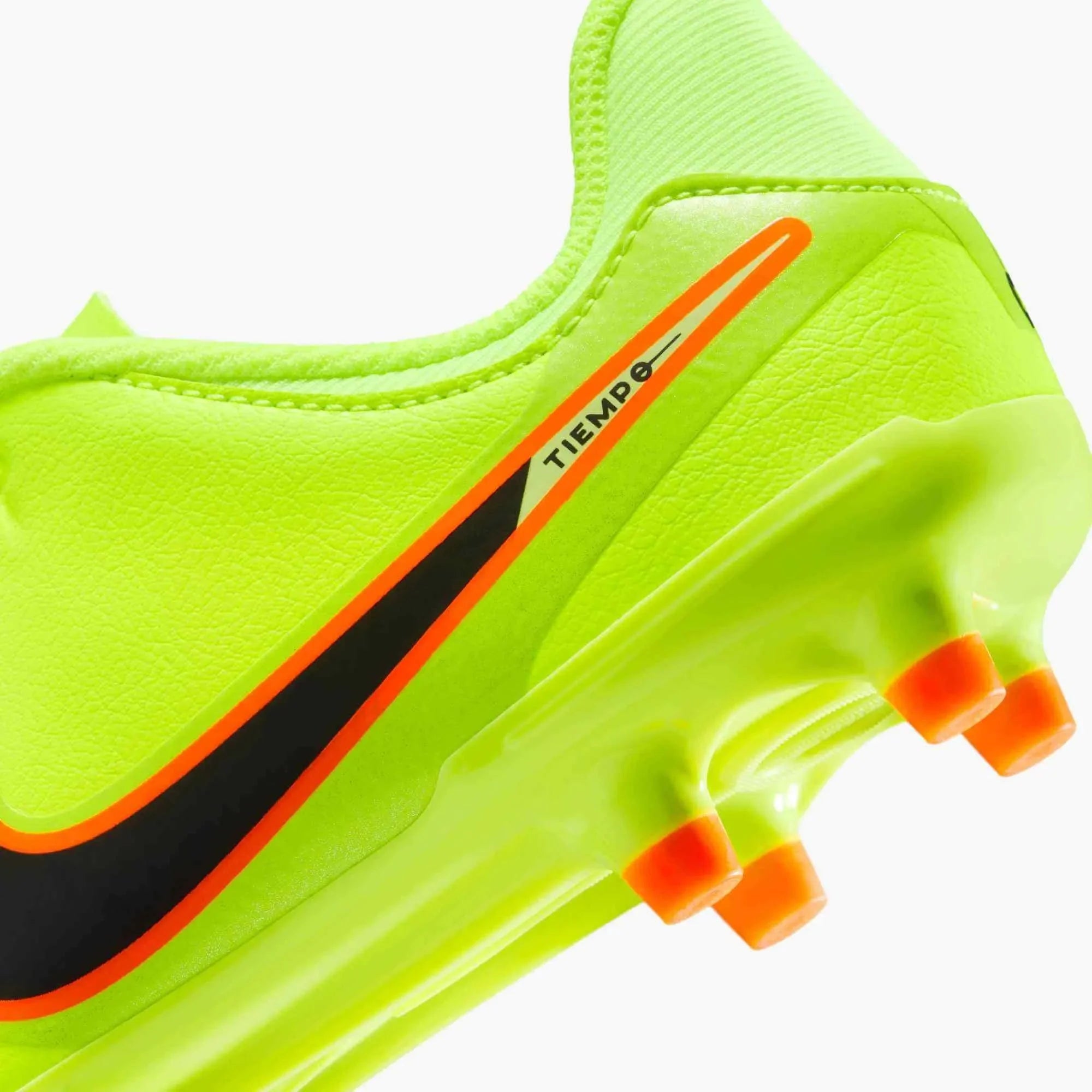 Nike Junior Legend 10 Academy Firm/Multi Ground Soccer Cleats - Max Voltage Pack (HO25) 9