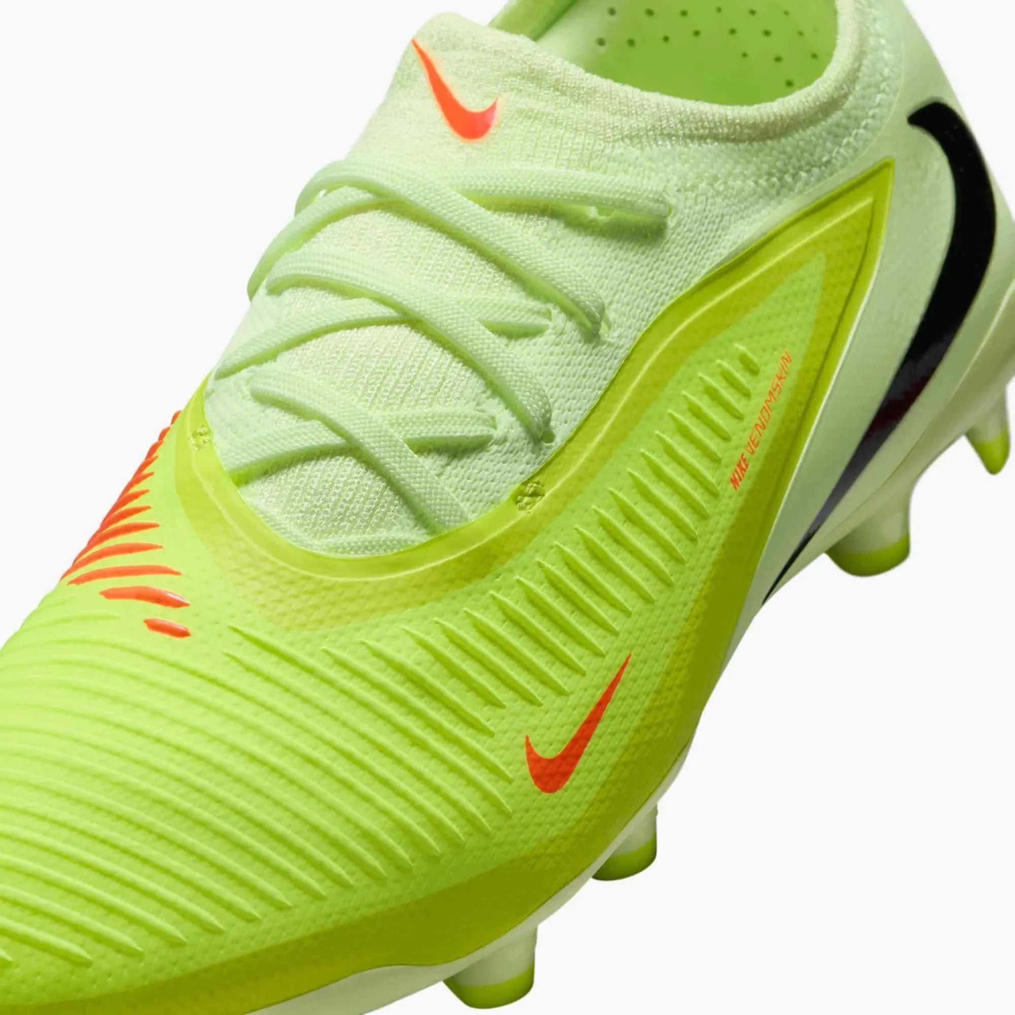 Nike Junior Phantom 6 Low Pro Firm/Multi Ground Soccer Cleats - Max Voltage Pack (HO25) 8