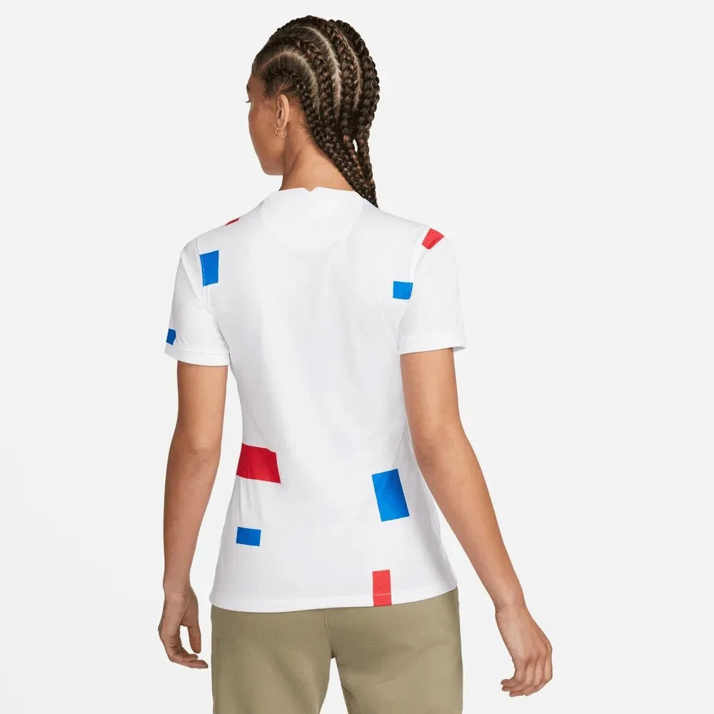 Nike Netherlands Women's EC22 Away Jersey - White-Soar 4