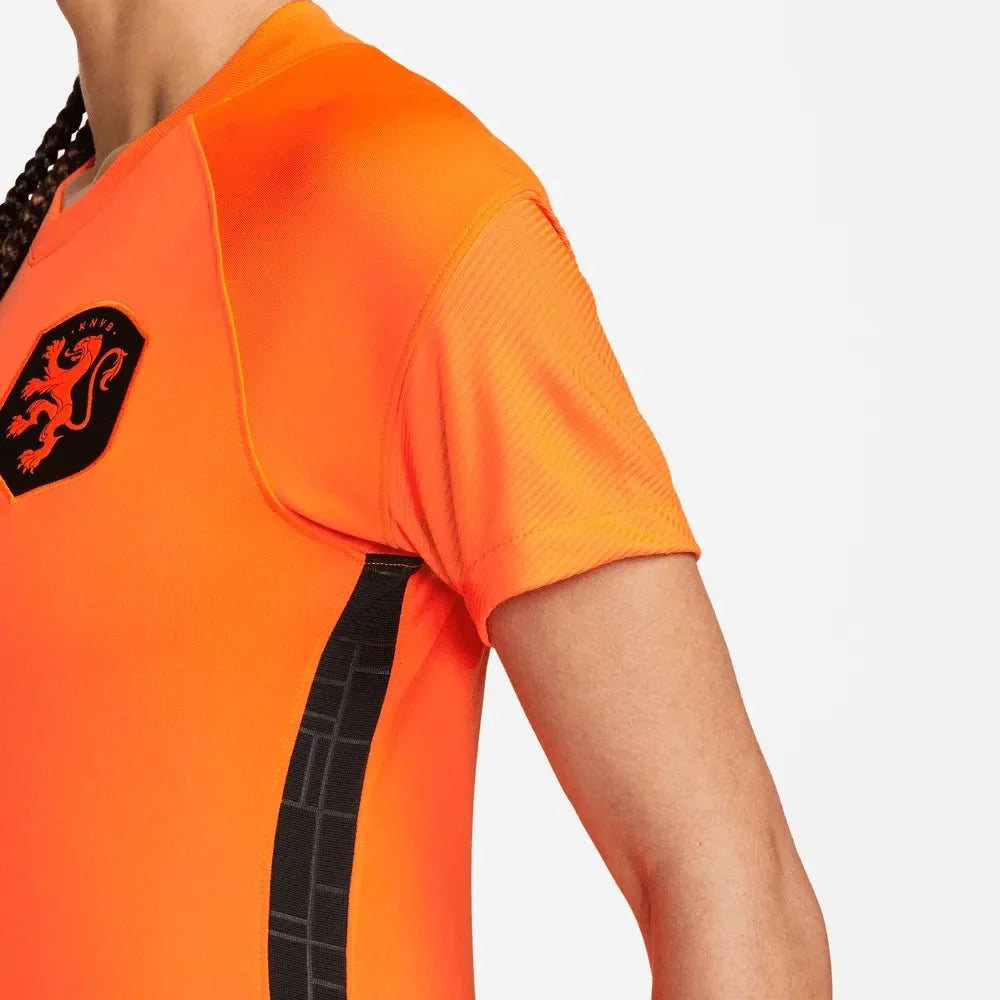 Nike Netherlands Women's EC22 Home Jersey - Total Orange-Black 7