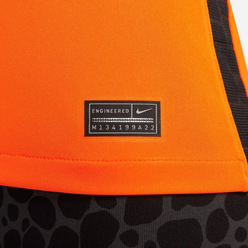 Nike Netherlands Women's EC22 Home Jersey - Total Orange-Black 8