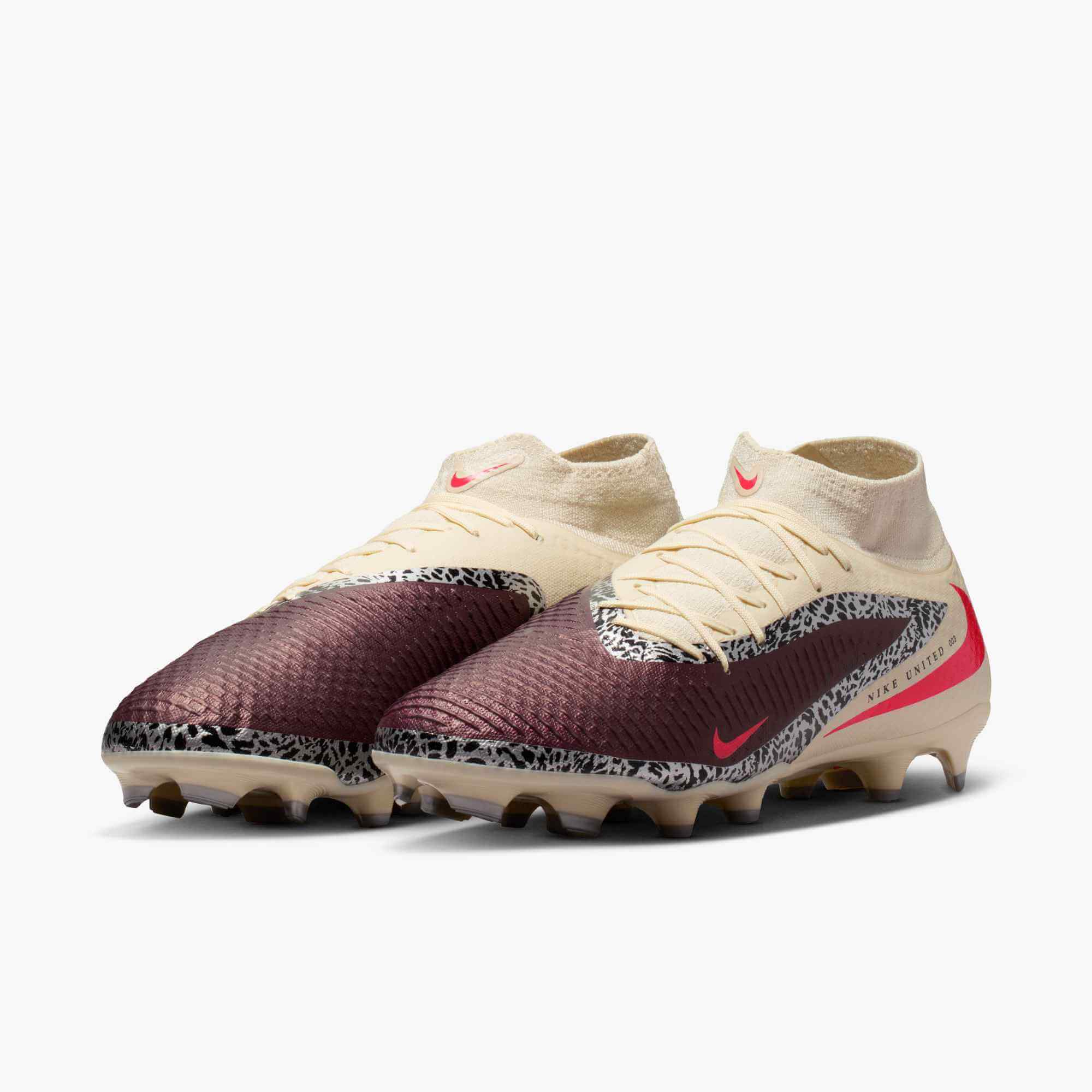 Nike Phantom 6 High Academy NU3 Firm/Multi Ground Soccer Cleats - United NU3 Pack (SU26) 3