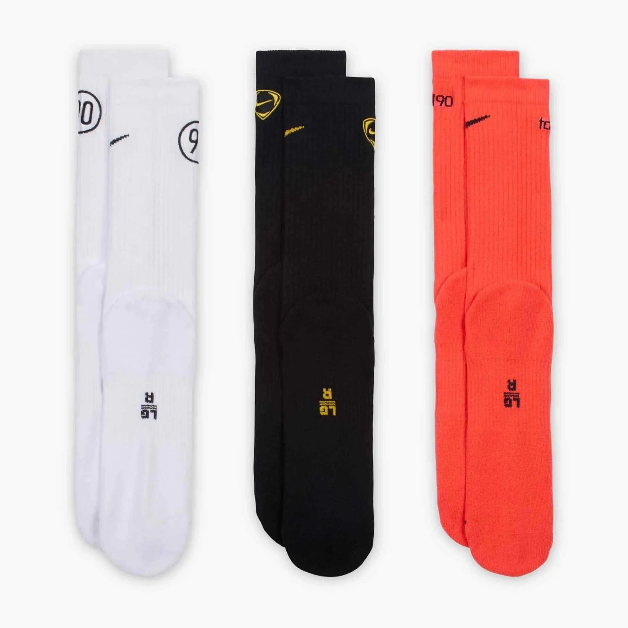 Nike Total 90 Cushioned Crew Socks (3 Pairs) 4