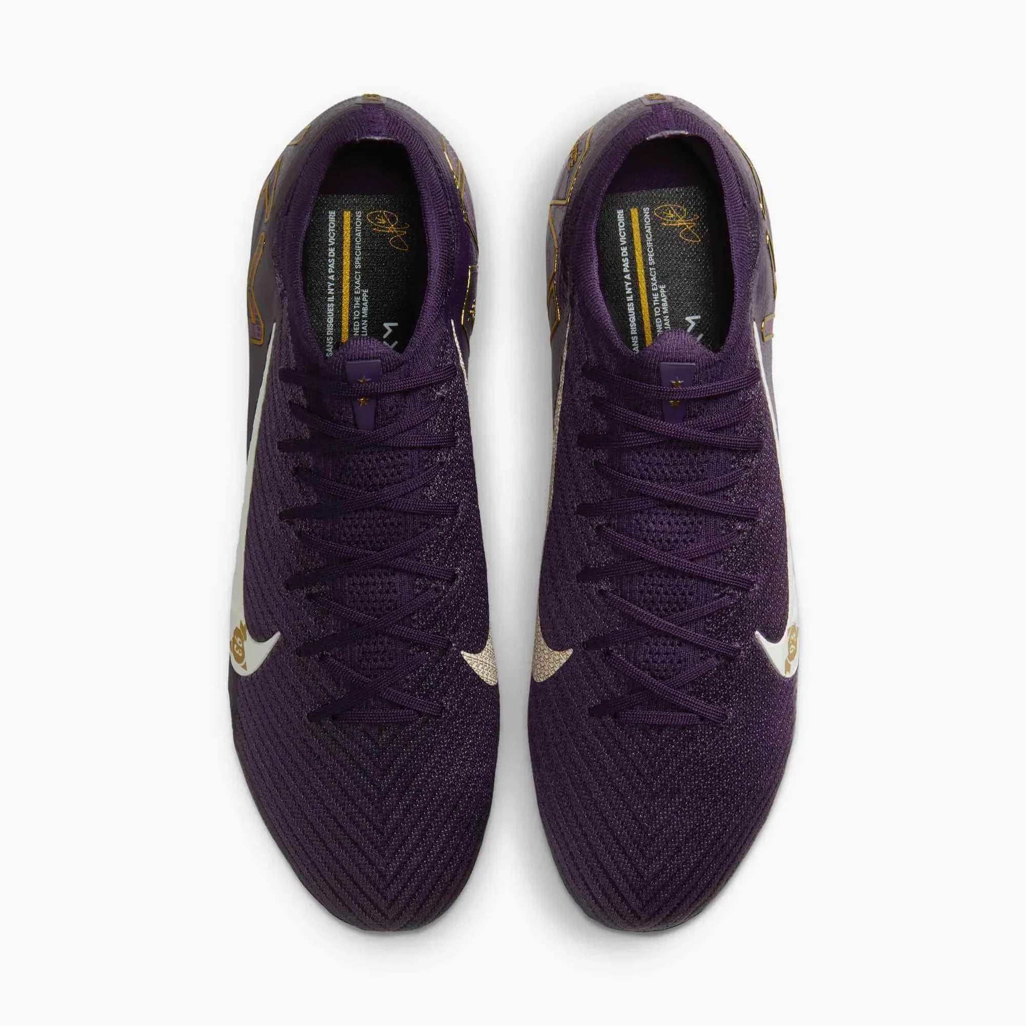 Nike Zoom Vapor 16 Elite KM Firm Ground Soccer Cleats - Mbappe PE (SU25) 4