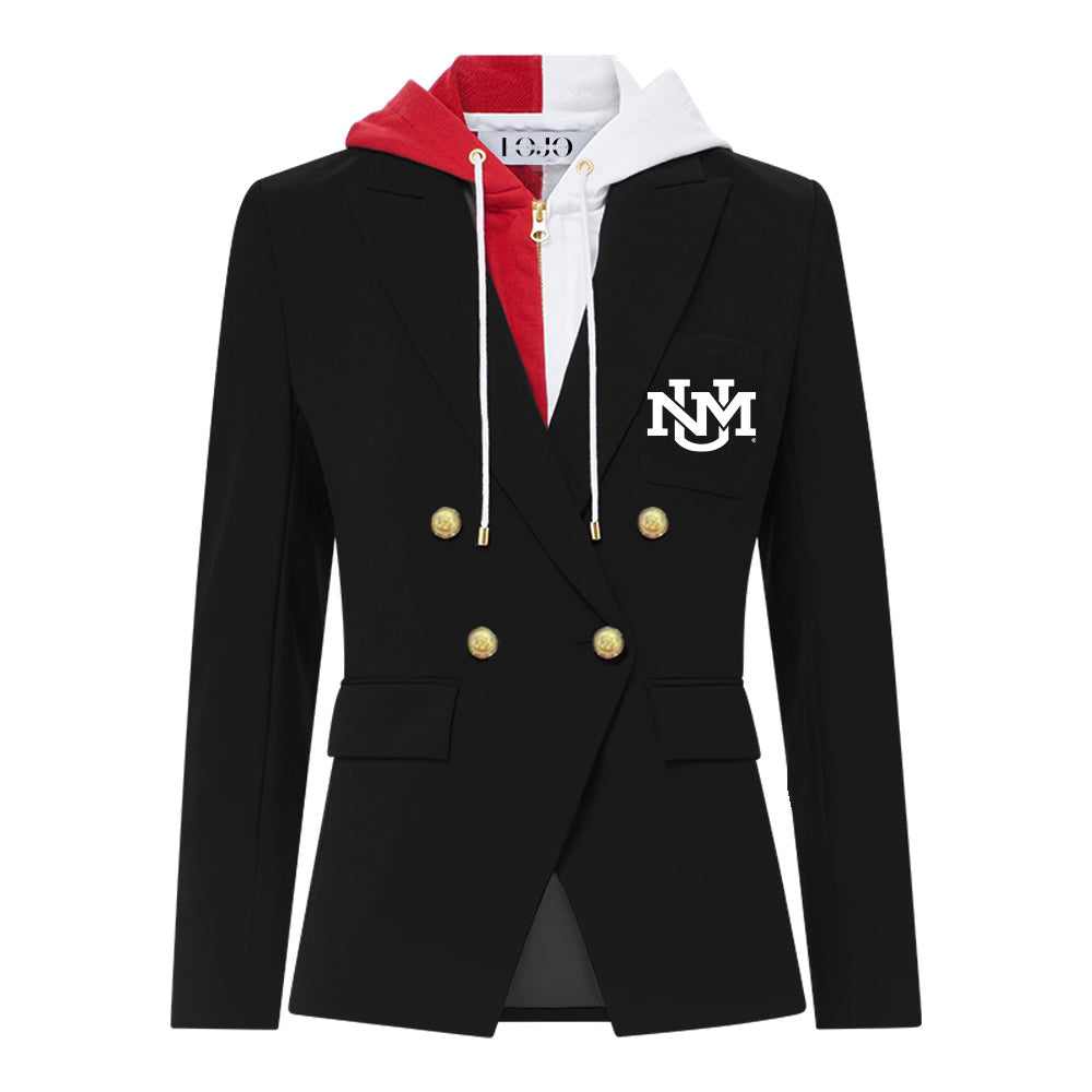 New Mexico Lobos Hooded Blazer Jacket | lojobands