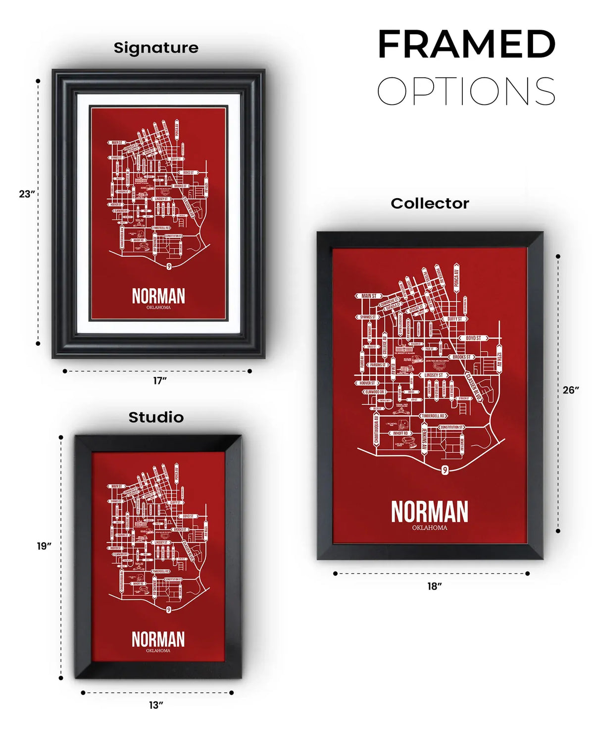 Norman, Oklahoma street map 15