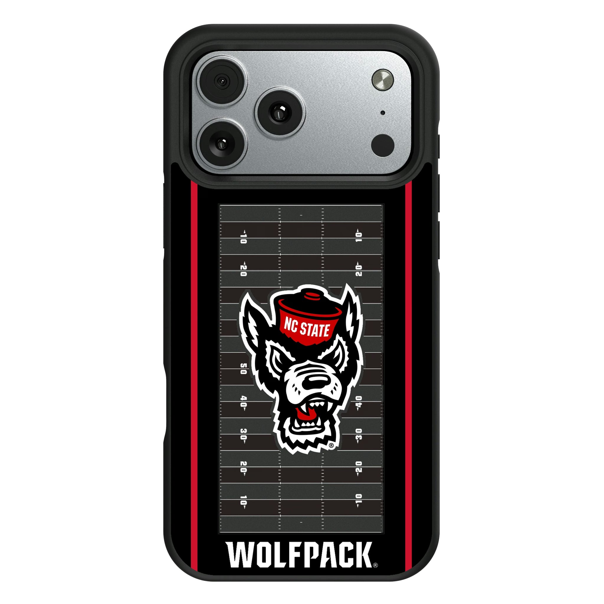 North Carolina State University Wolfpack Field Bump Phone Case 11