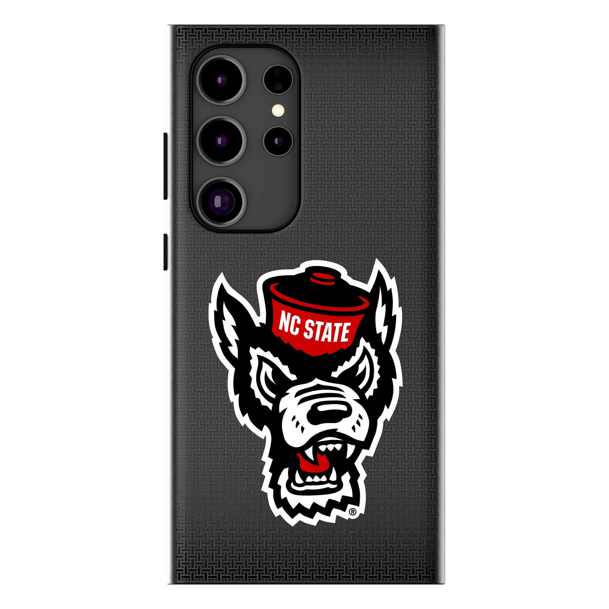 North Carolina State University Wolfpack Linen MagSafe Compatible Phone Case for Samsung Galaxy 15