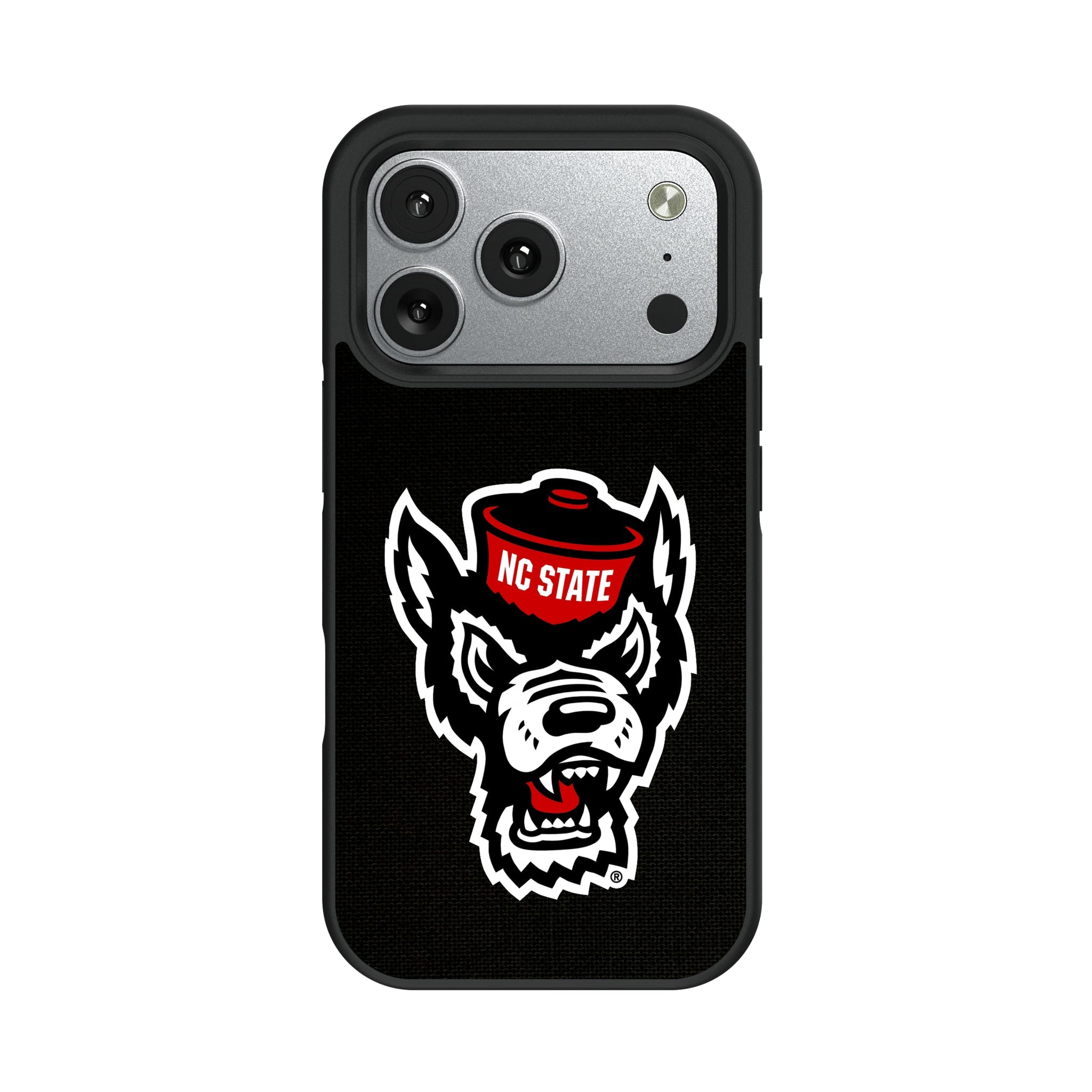 North Carolina State University Wolfpack Solid Bump Phone Case 10