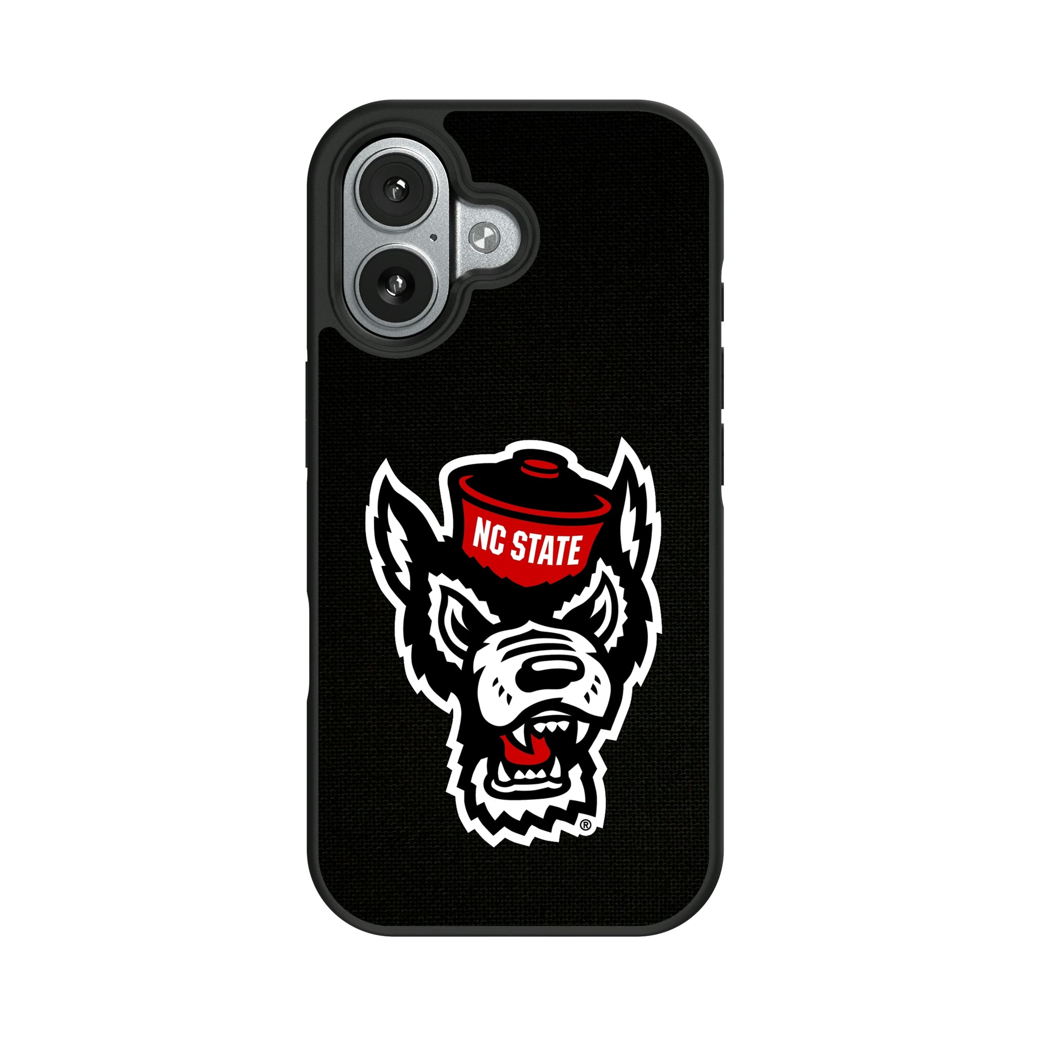 North Carolina State University Wolfpack Solid Bump Phone Case 8