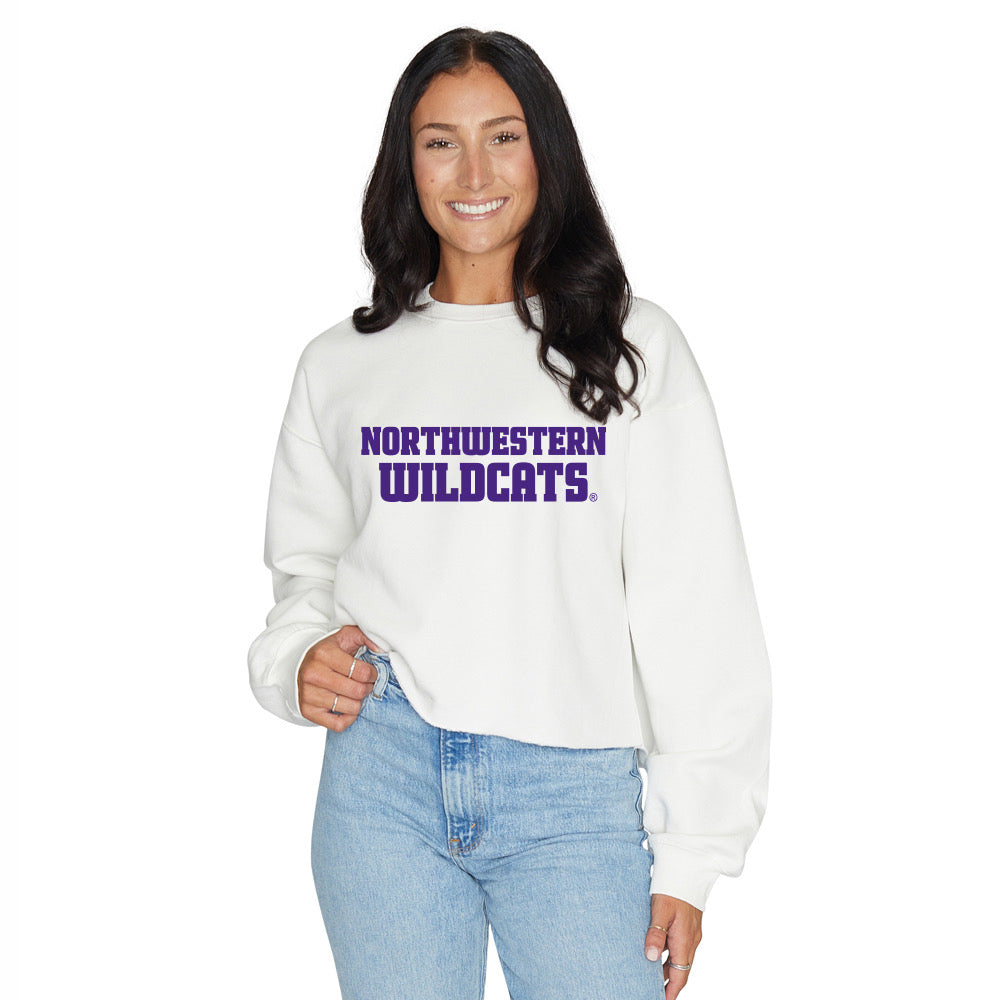 Northwestern Wildcats Signature Crewneck | lojobands