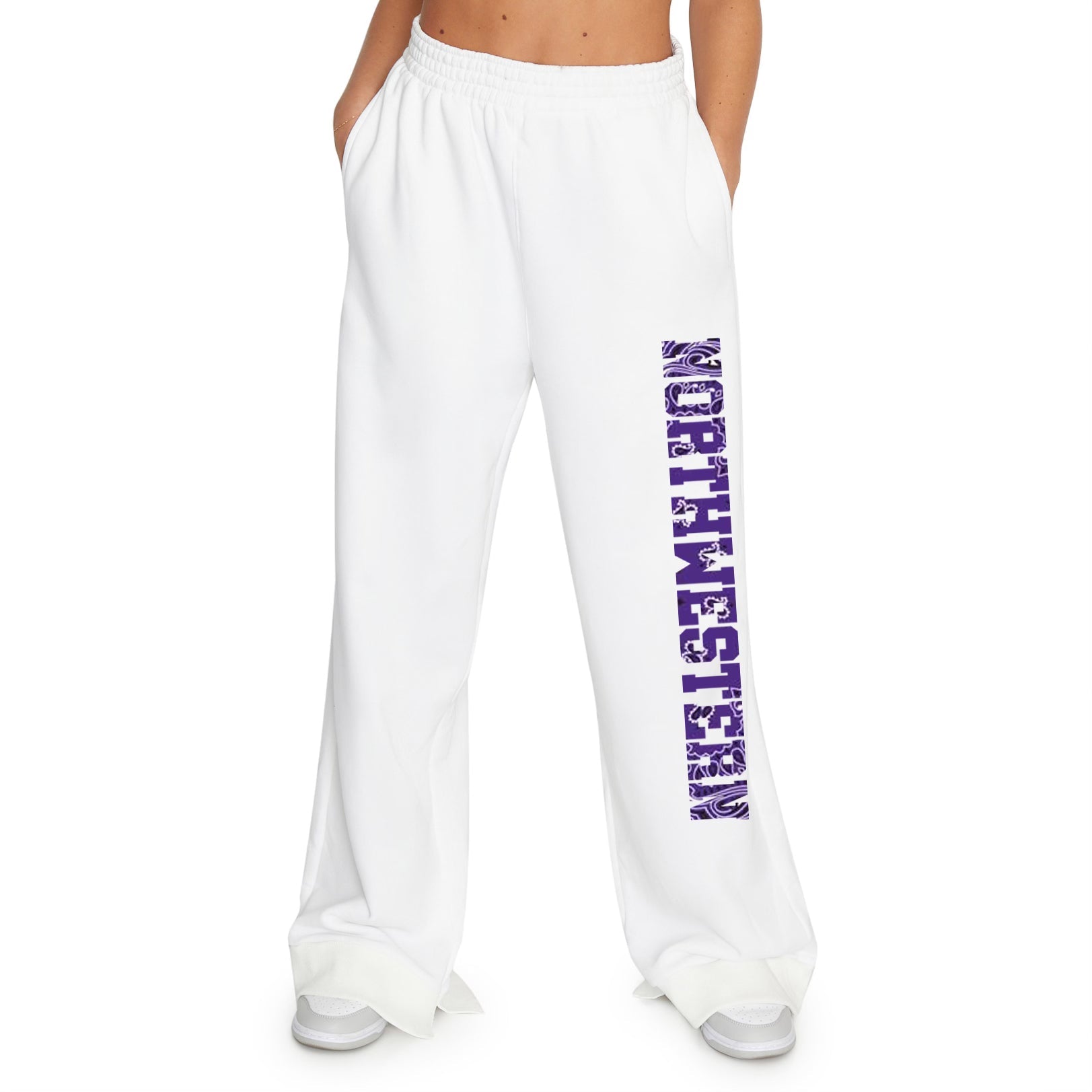 Northwestern Bandana Flare Sweatpants | lojobands