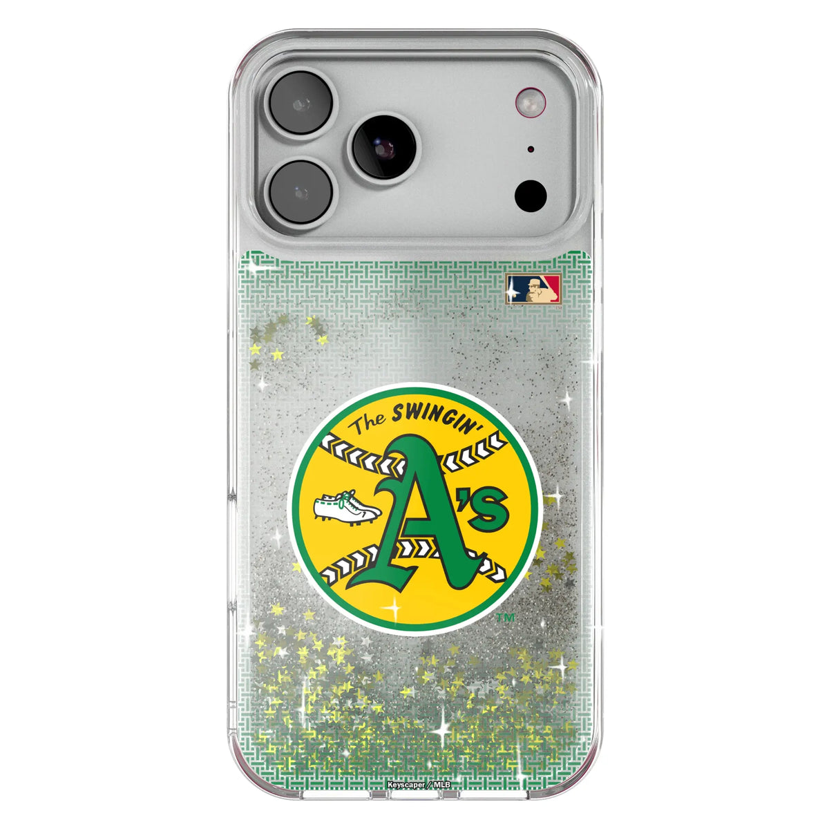 Oakland As 1971-1981 - Cooperstown Collection Linen Glitter Phone Case 19