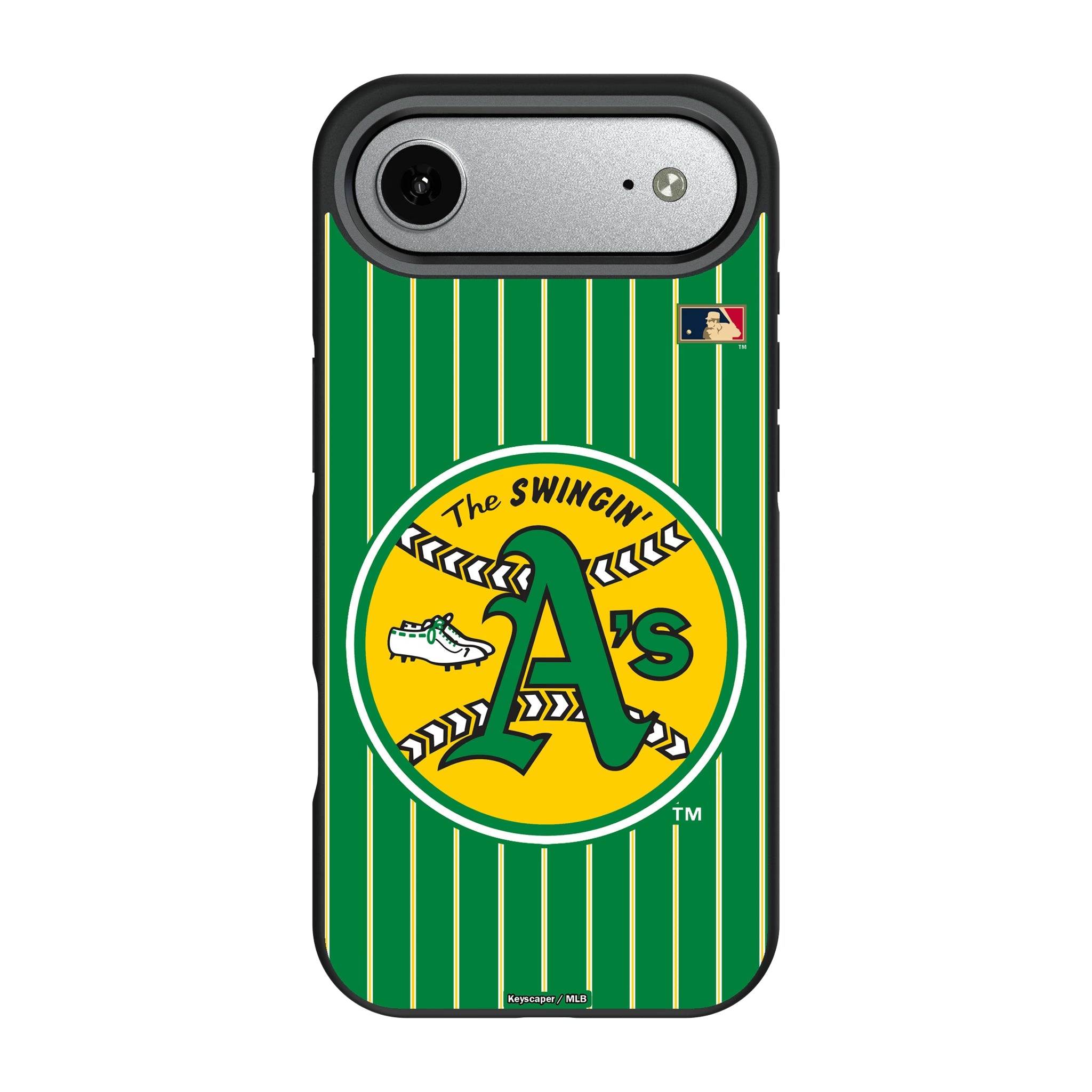 Oakland As 1971-1981 - Cooperstown Collection Pinstripe Bump Phone Case 9
