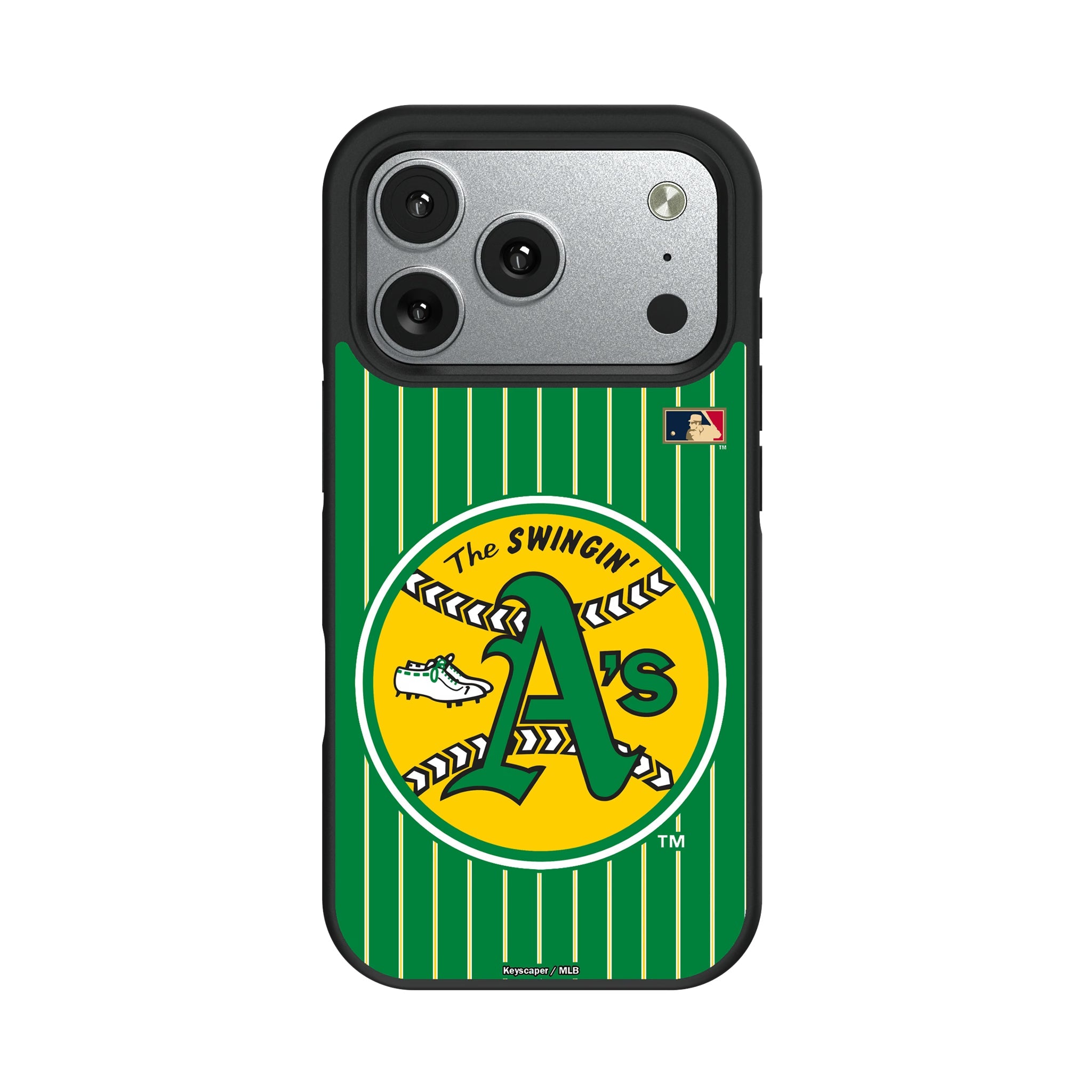 Oakland As 1971-1981 - Cooperstown Collection Pinstripe Bump Phone Case 10