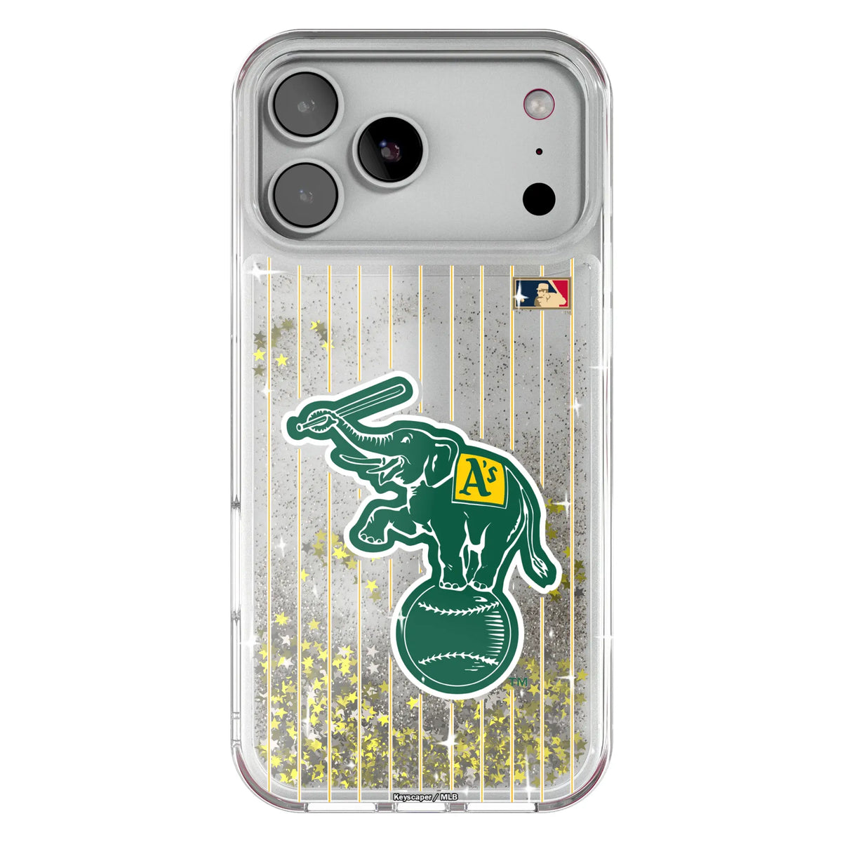 Oakland As  Home 1988 - Cooperstown Collection Pinstripe Glitter Phone Case 20