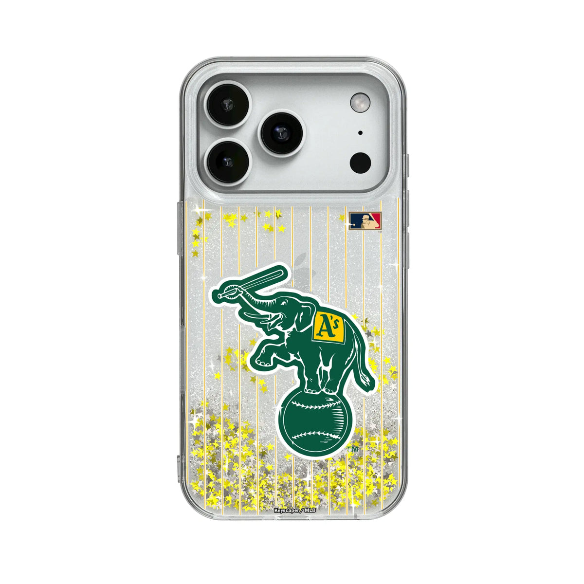 Oakland As  Home 1988 - Cooperstown Collection Pinstripe Glitter Phone Case 19