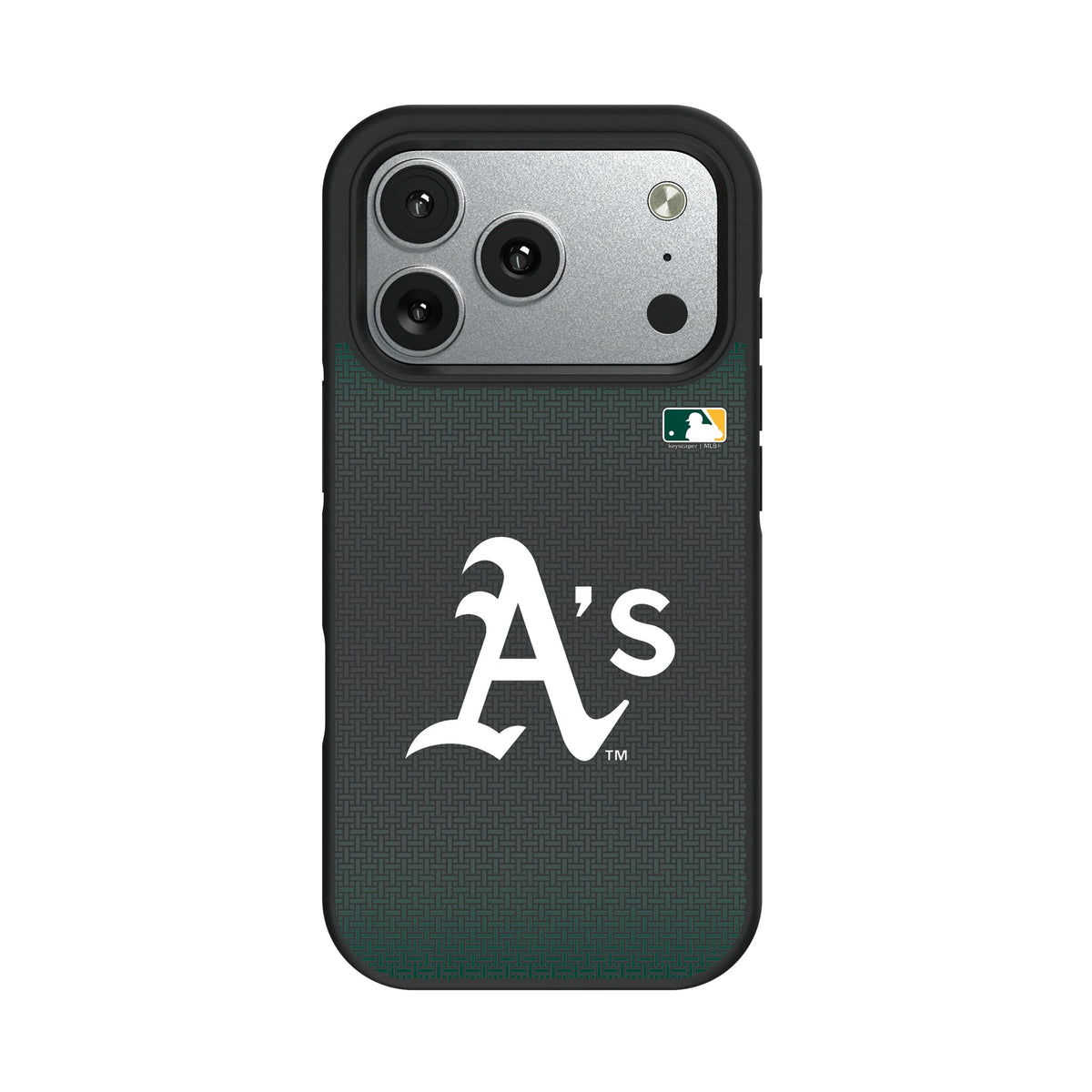 Oakland Athletics Linen Bump Phone Case for Apple iPhone 11