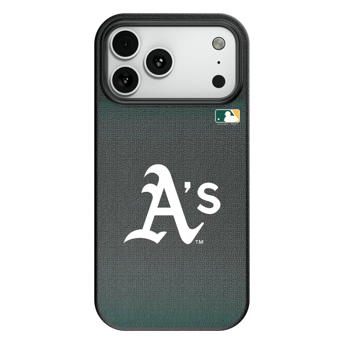 Oakland Athletics Linen MagSafe Compatible Phone Case for Apple iPhone 8