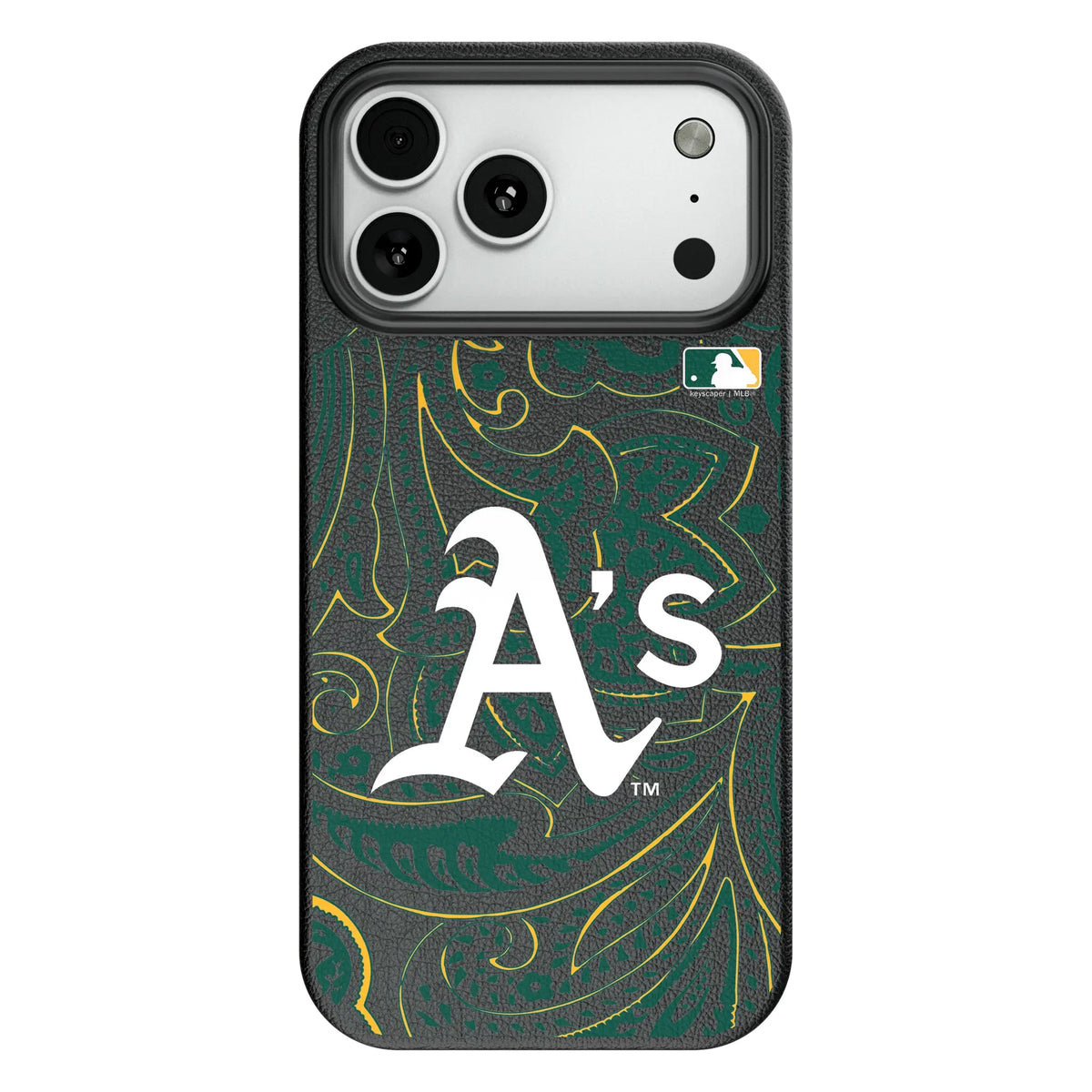 Oakland Athletics Paisley MagSafe Compatible Phone Case for Apple iPhone 8