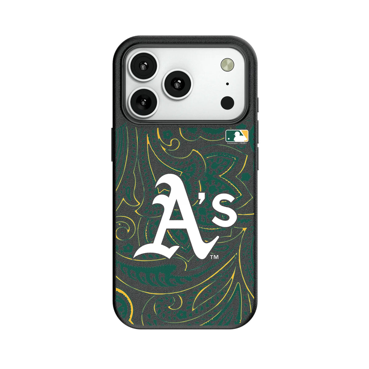 Oakland Athletics Paisley MagSafe Compatible Phone Case for Apple iPhone 7