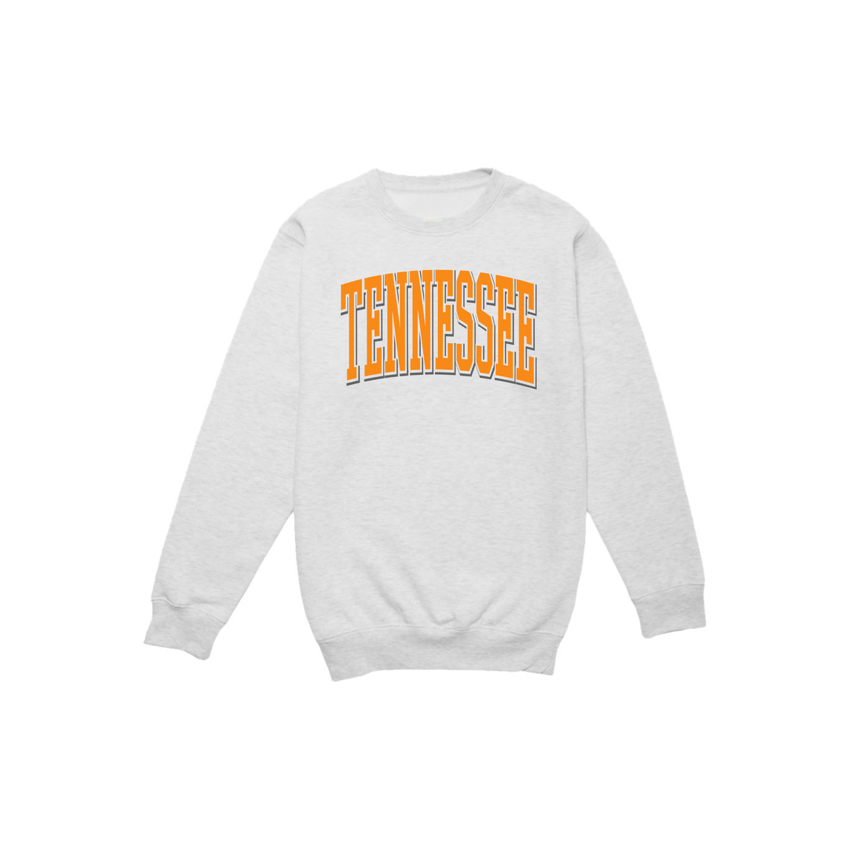 Tennessee Vintage Collegiate Graphic Crewneck Sweatshirt | Oatmeal Heather Premium Fleece Pullover 3